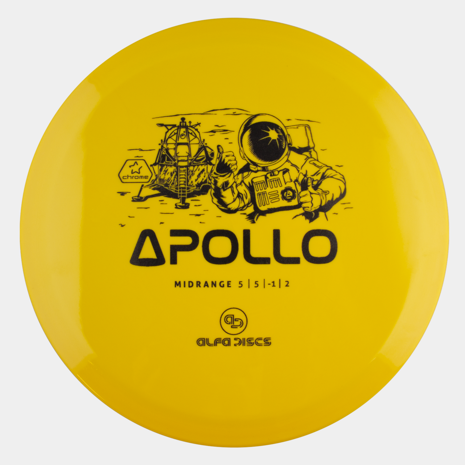  Chrome Line Apollo Midrange golfdisc, 173-180 g.