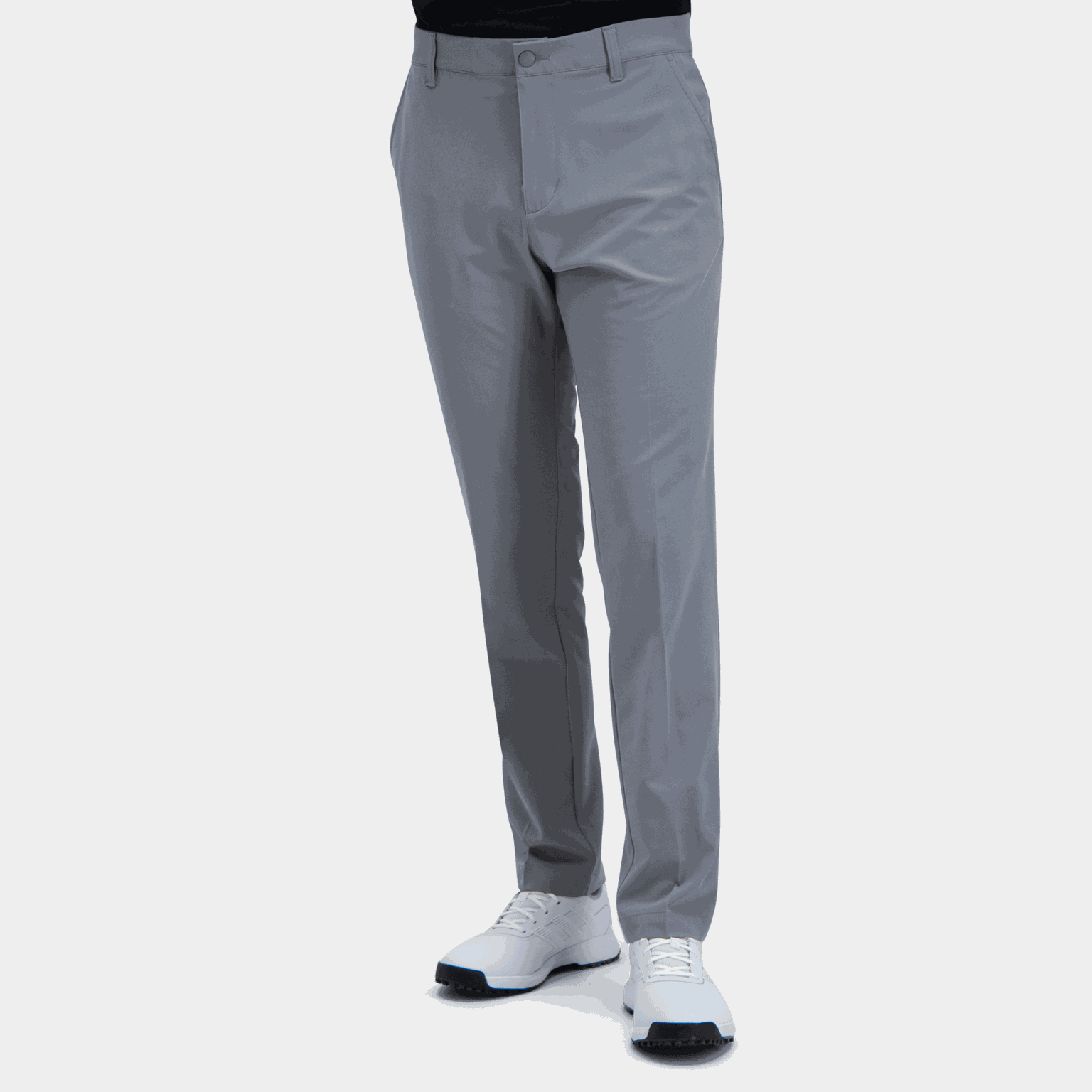 Calça de golfe masculina Ultimate365 Slim Fit - Cinza