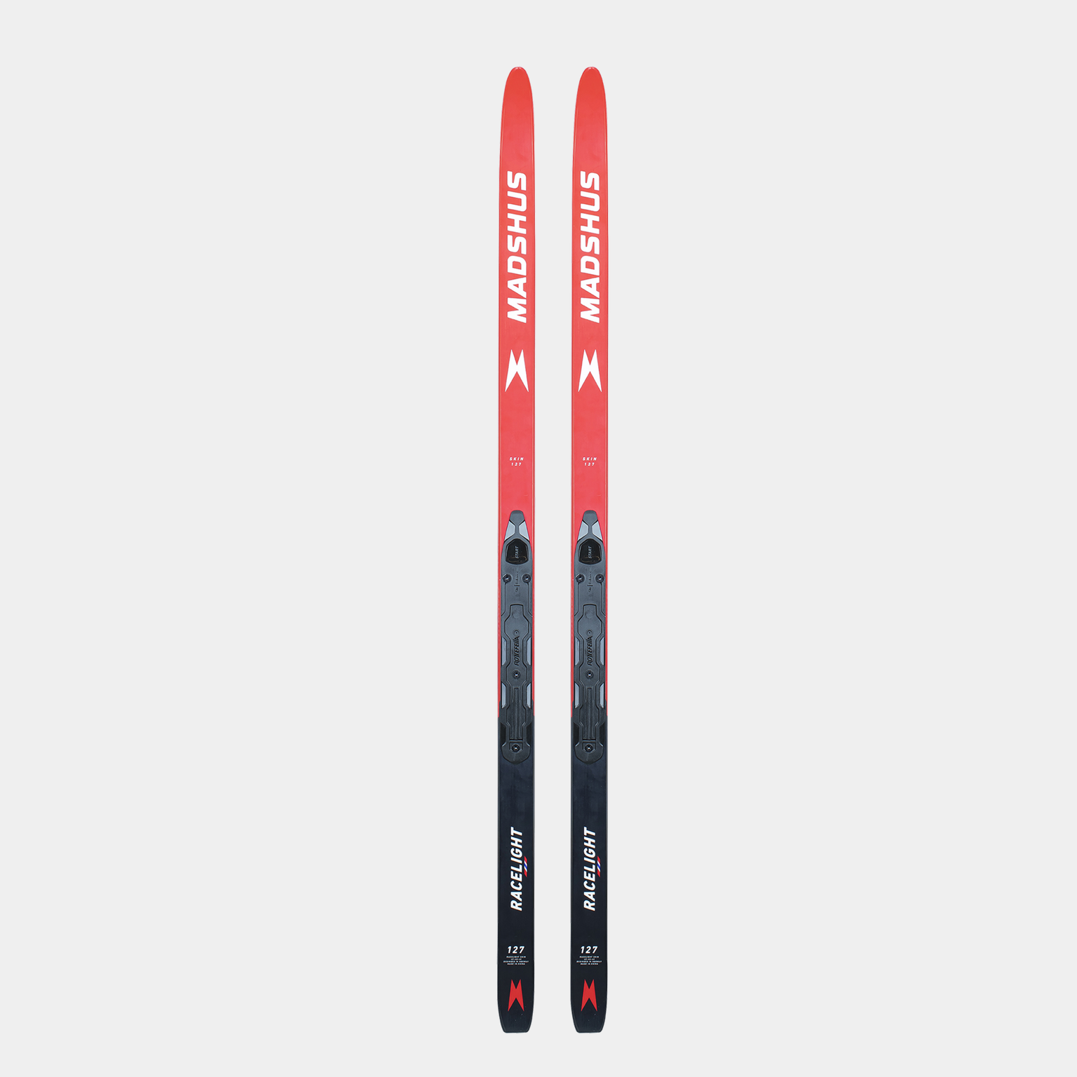 XC Skis Racelight Skin 24/25, langrennsski, junior - Rød