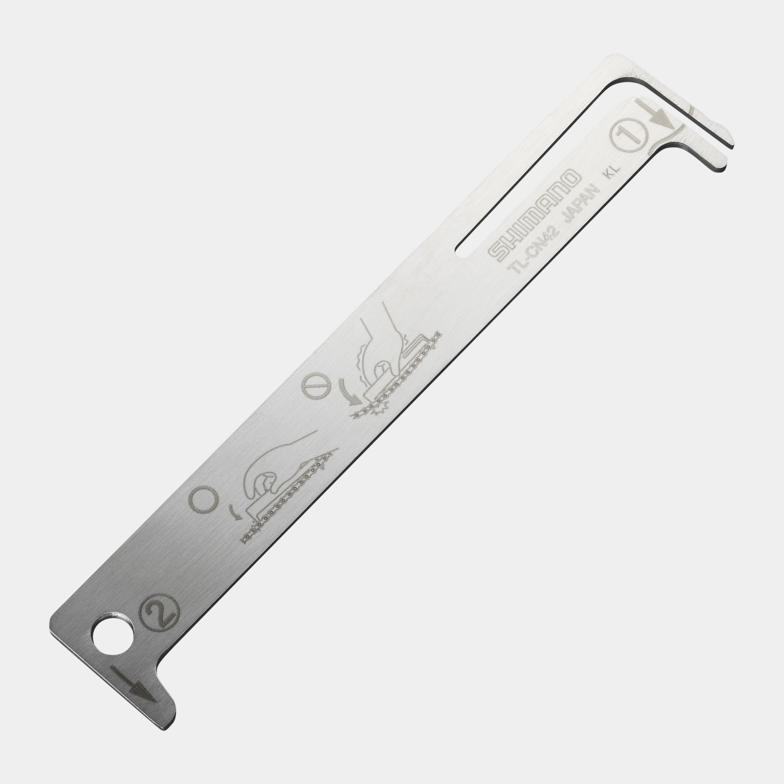 Shimano kettingslijtage-indicator, fietskettingslijtage-indicator -