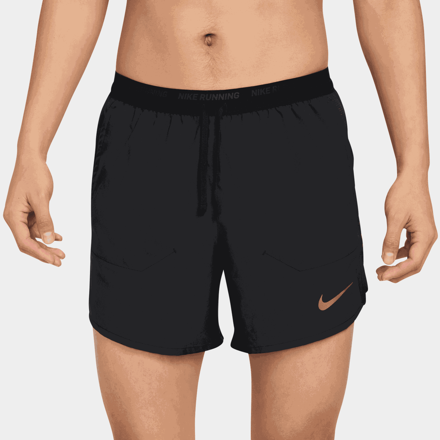 Dri-FIT Jakob 5BF Short, løpeshorts, herre - Svart
