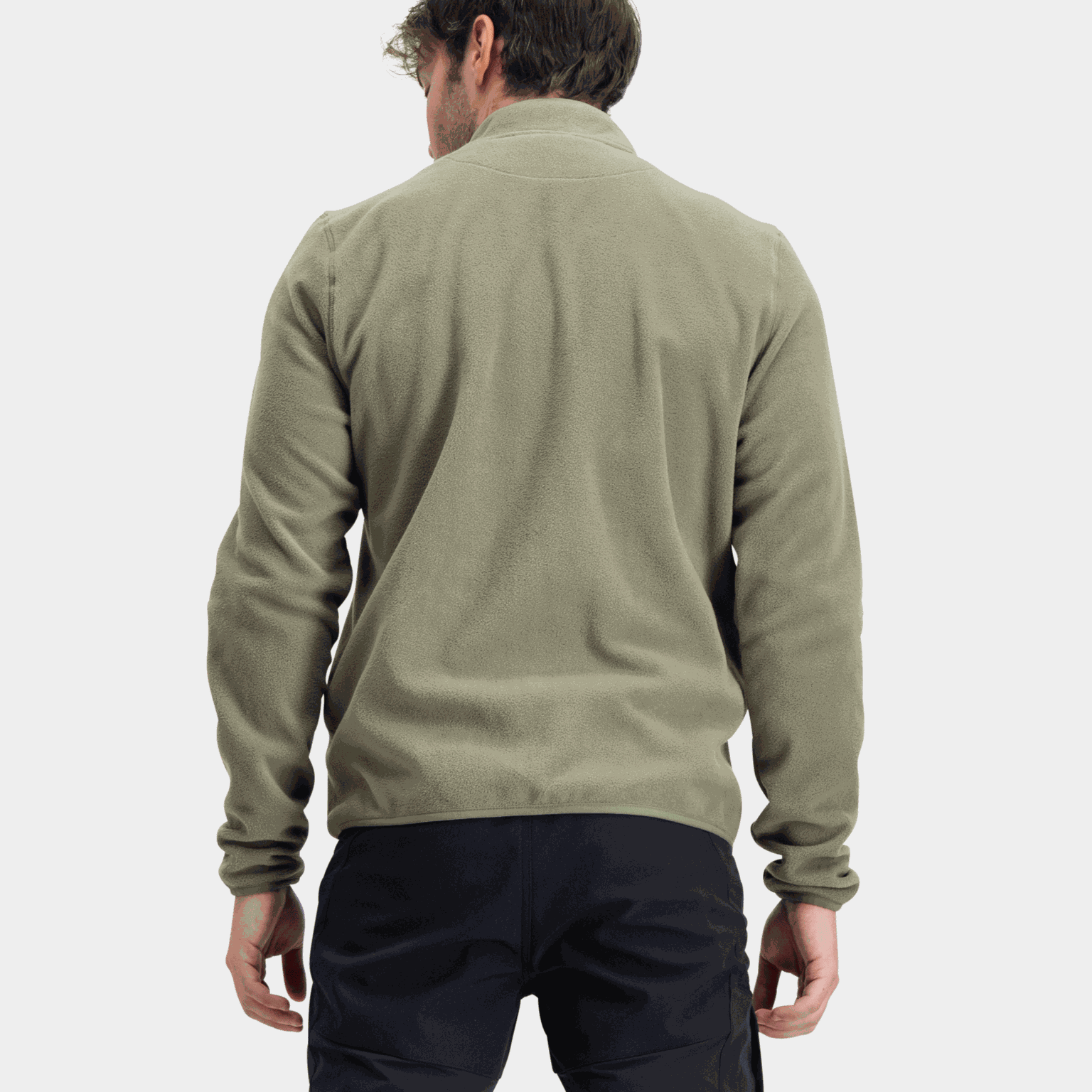  Veste polaire pour homme avec fermeture éclair intégrale