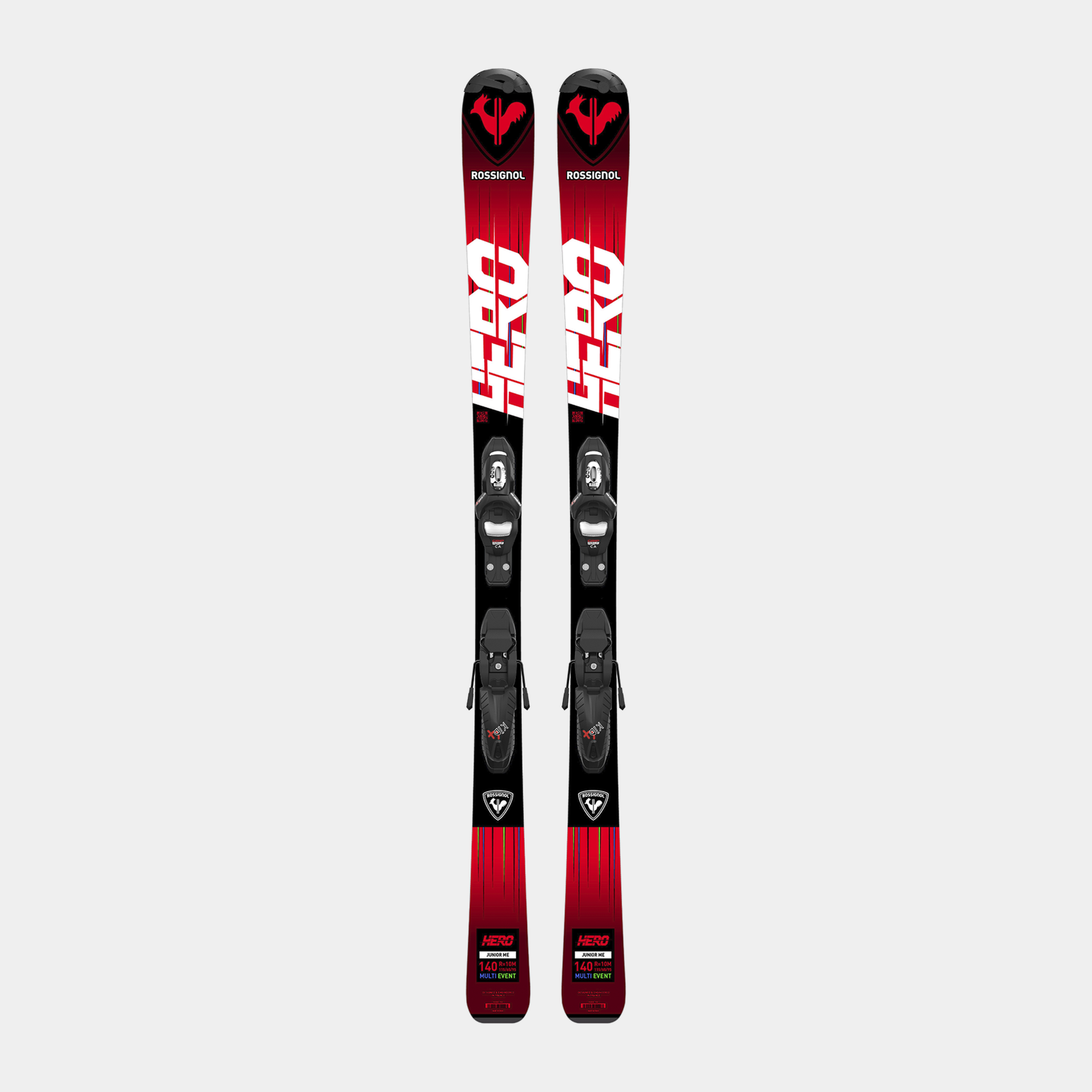 Sci Alpine 061 JR Hero 100-140 + X KID 4 GW B76 24/25, Junior-Alpinski - Nero