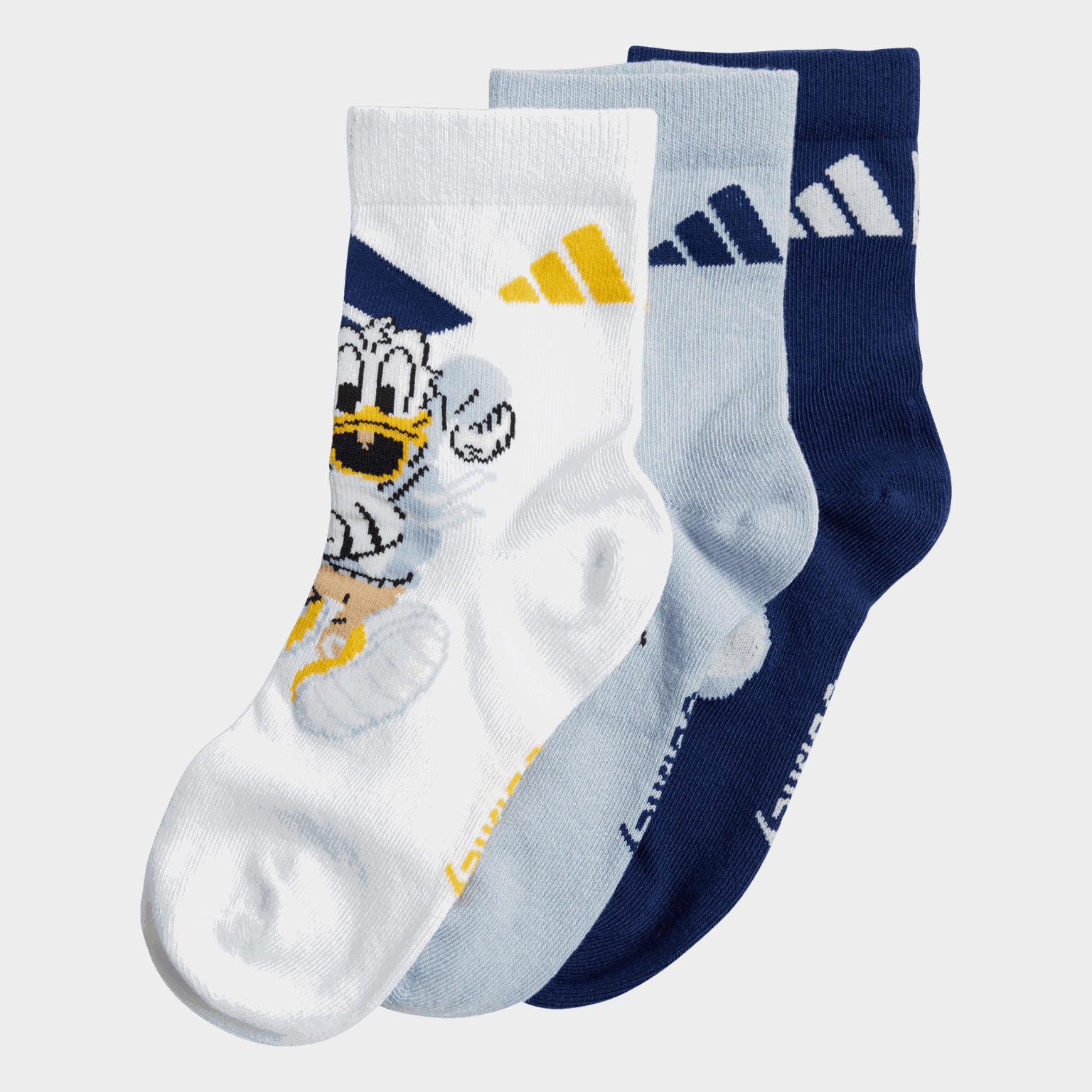 Skarpetki dziecięce adidas x Disney Mickey Mouse – białe