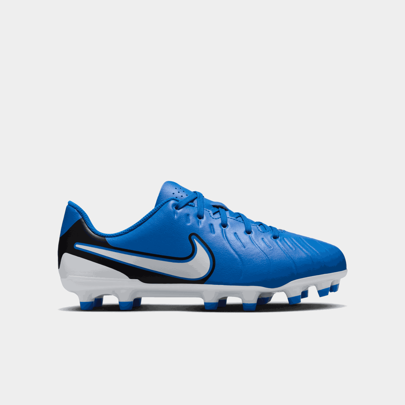  Buty piłkarskie Tiempo Legend 10 Club FG/MG Junior na trawę naturalną i sztuczną - czerwone