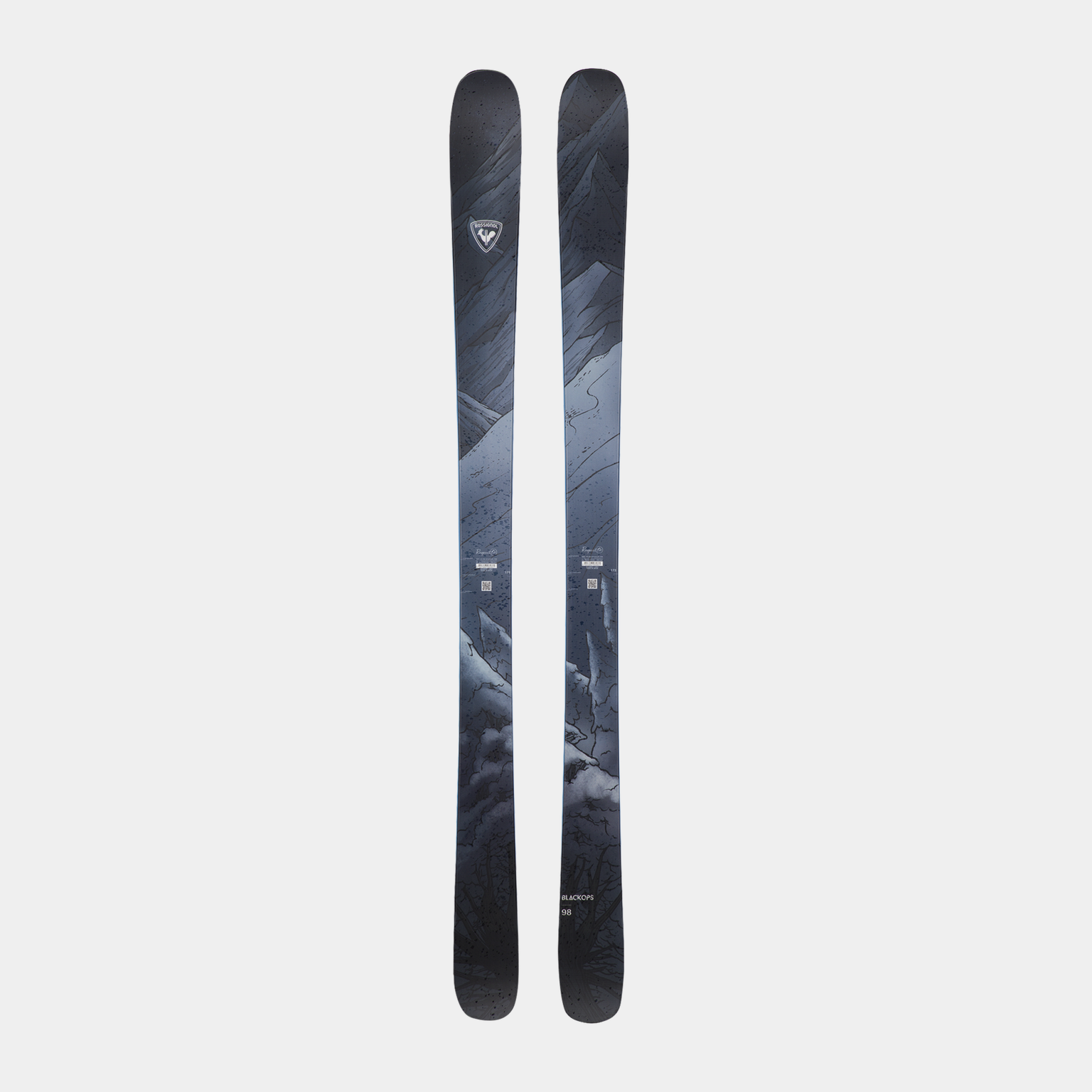 Esquis Skis Sci da Freeride Blackops 98 Open 24/25, unissex - multicoloridos
