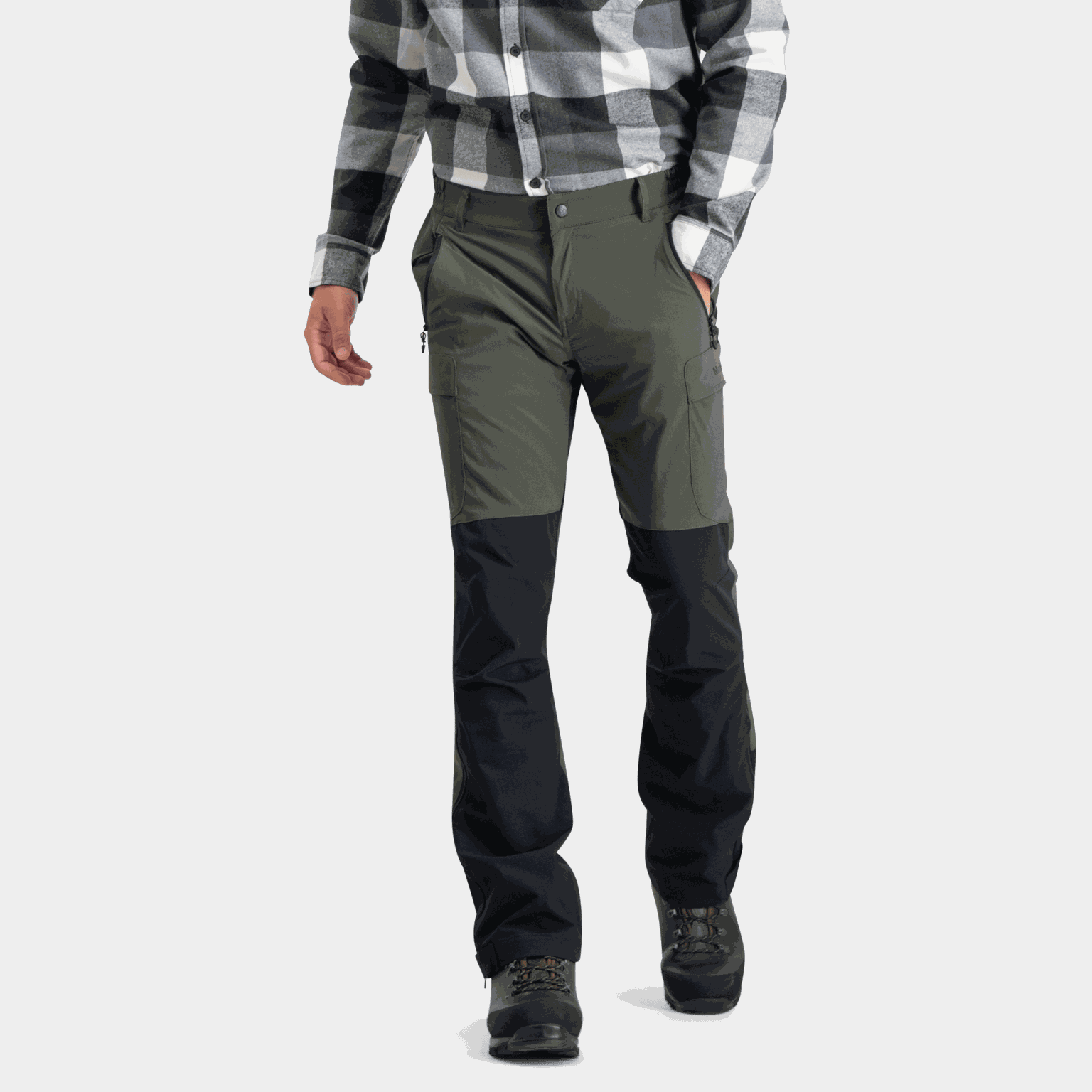  Calça de caminhada técnica Logan Stretch – Verde