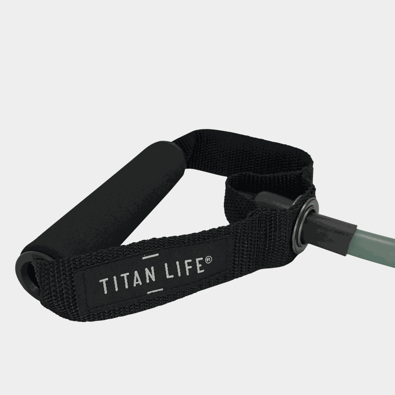  Tubo elastico rigido per fitness, fascia elastica di resistenza rigida - Verde