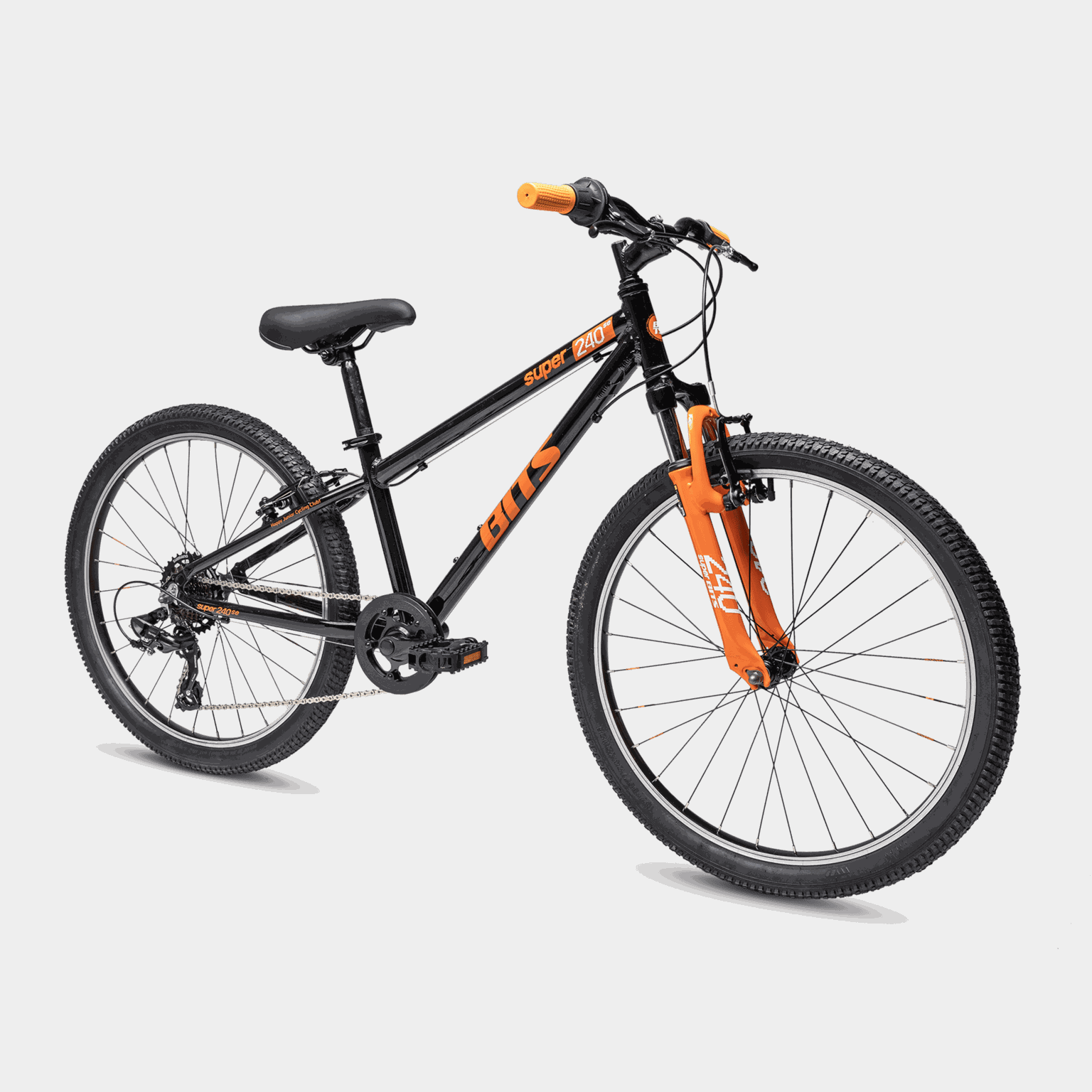 Bicicleta de montanha infantil Super 240 Alu 25 - Preta