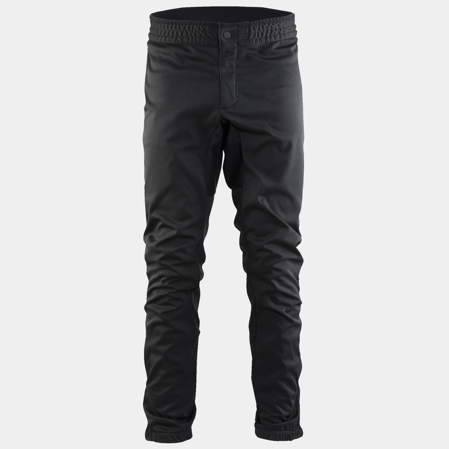 Siberian wind pants 24/25, sykkelbukse, softshell - Svart