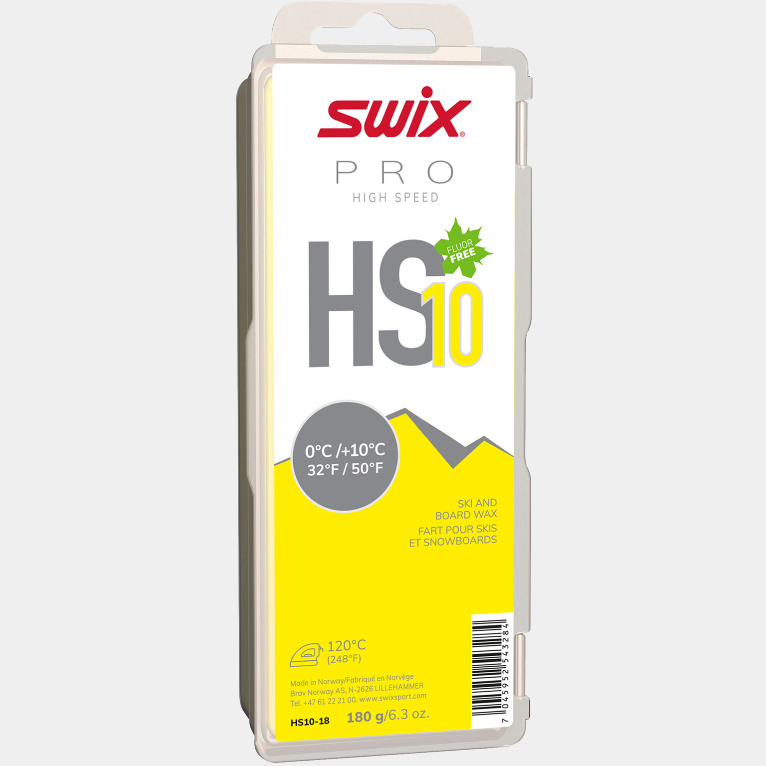 Planador HS10 Amarelo, 0°C/+10°C, 180 g 24/25, 0°C/+10°C, 180 g 23/24, Planador -