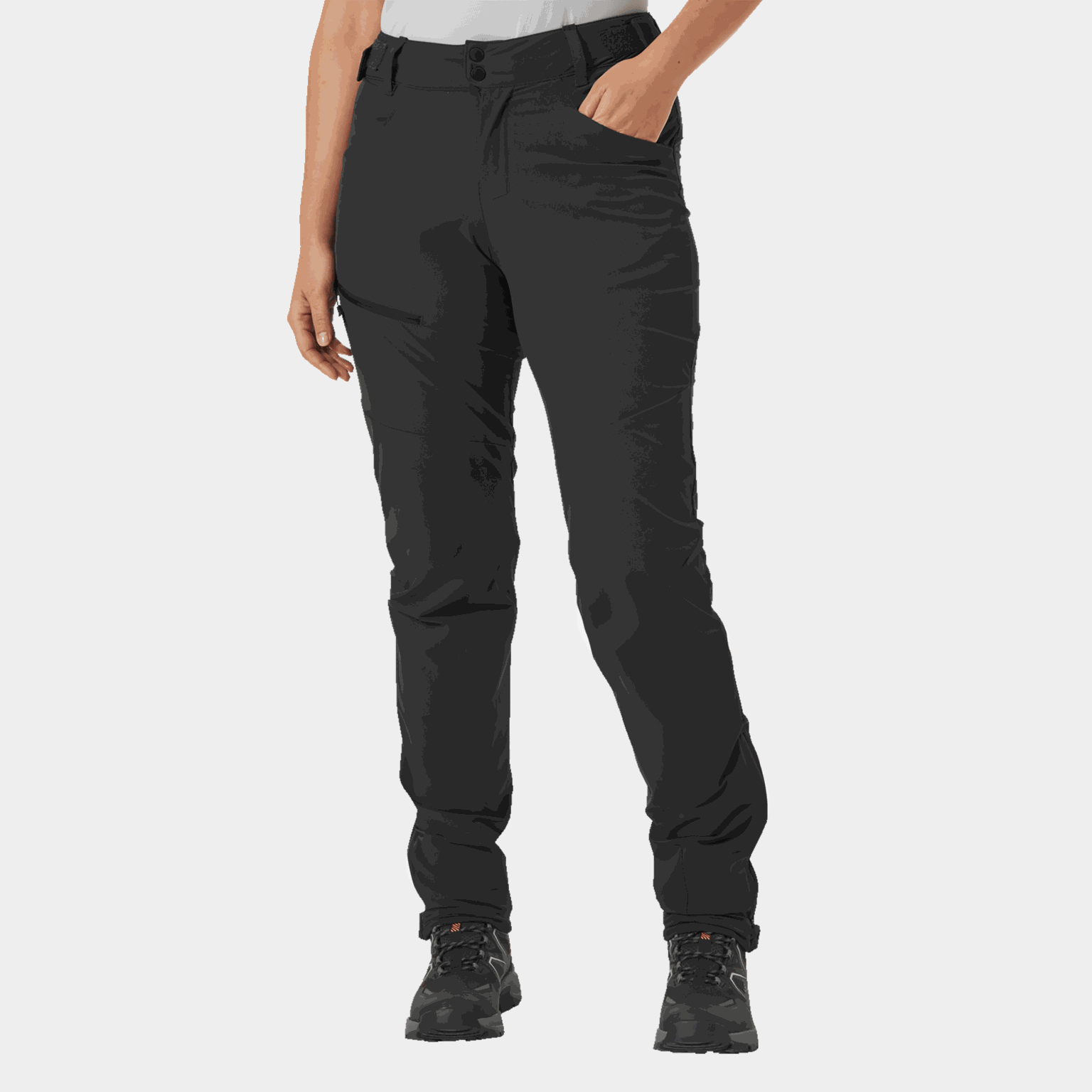 Blaze Softshell Pant, softshellbukse, dame - Grå