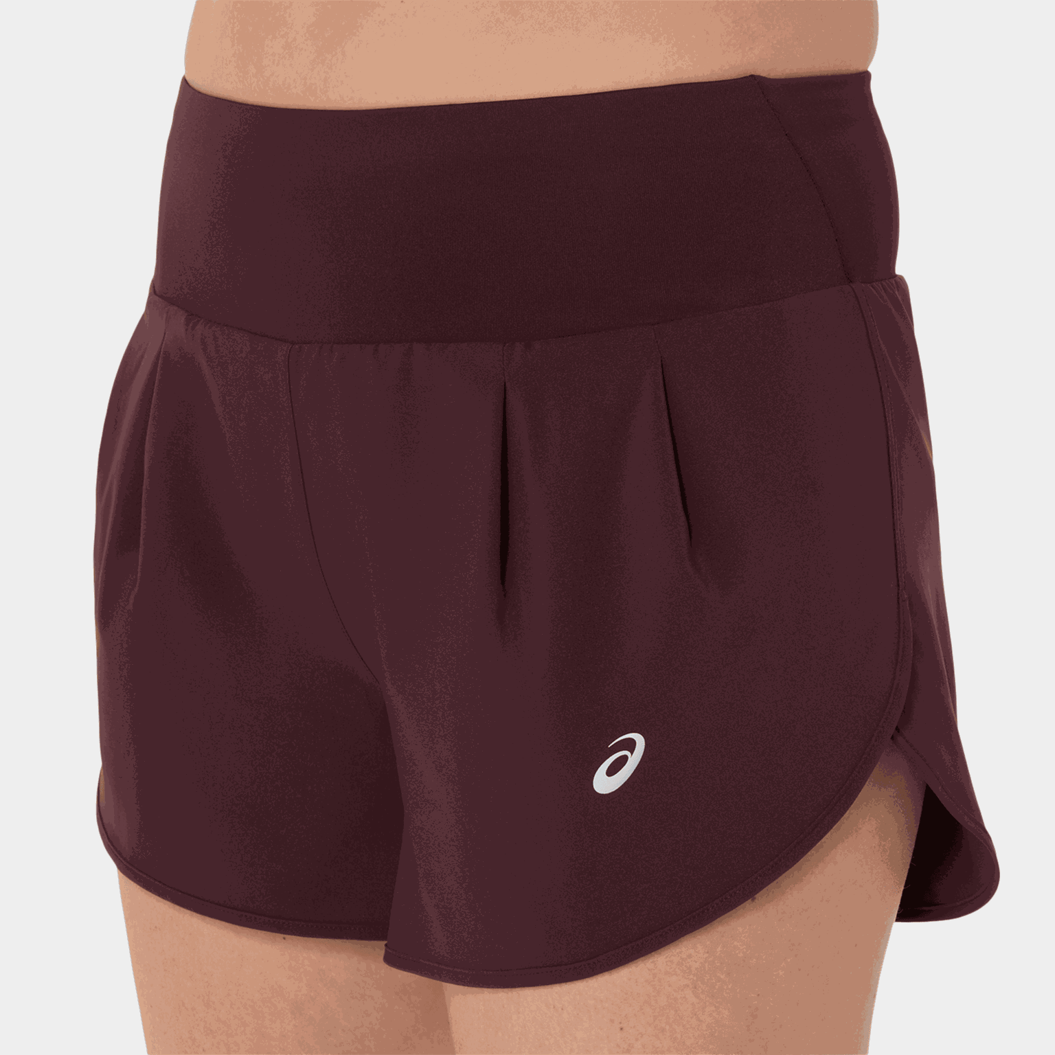  Calções de corrida femininos, 9 cm.