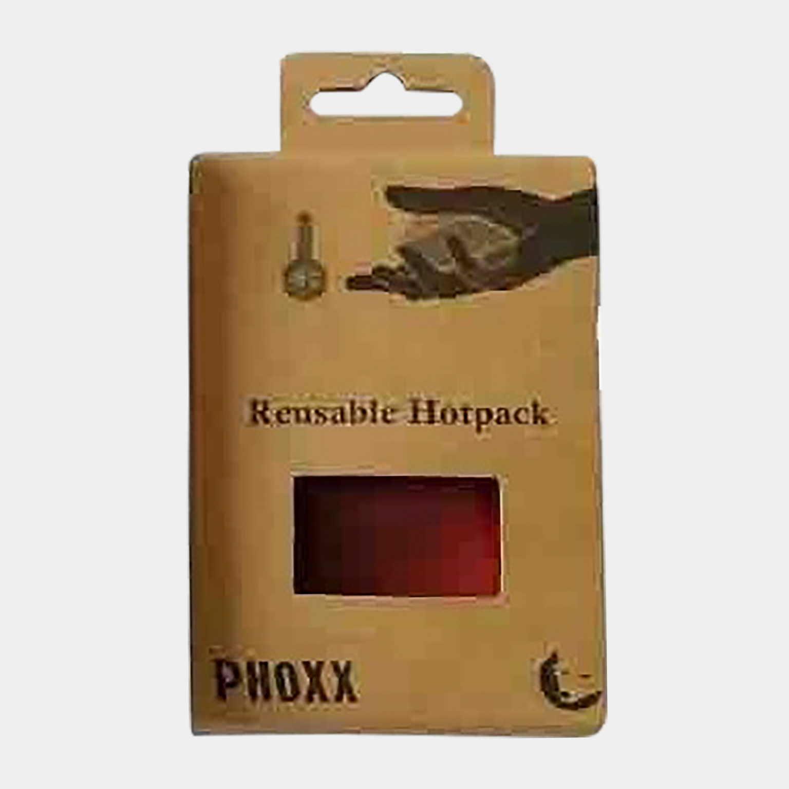 HOTPACK (M), håndvarmer - Rød