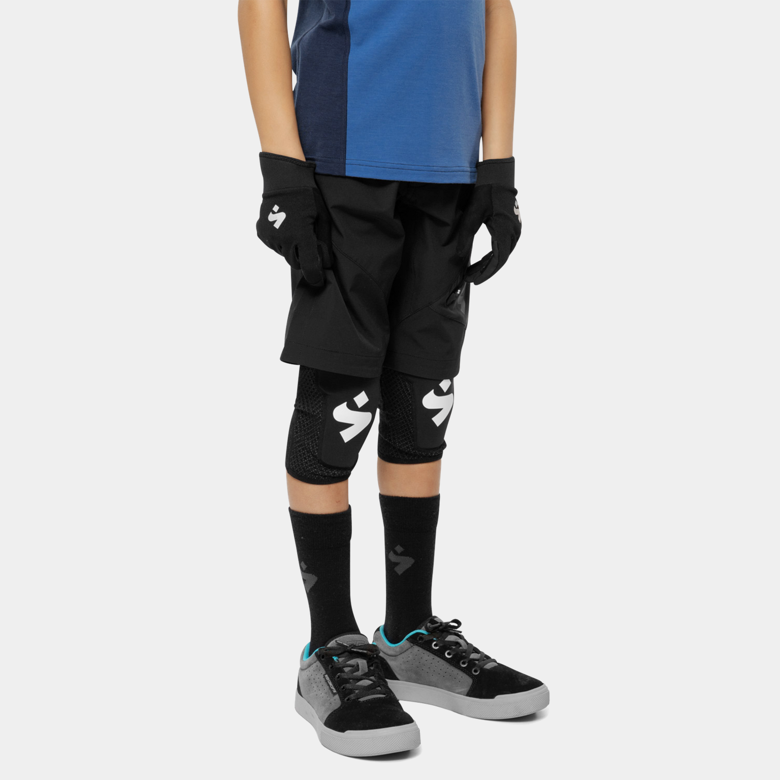  Hunter 24 Junior fietsbroekje – zwart