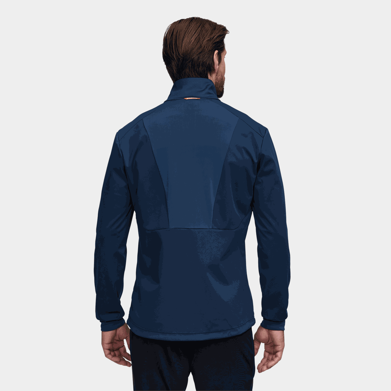  Jaqueta de corrida masculina BD Select 24/25 azul escuro