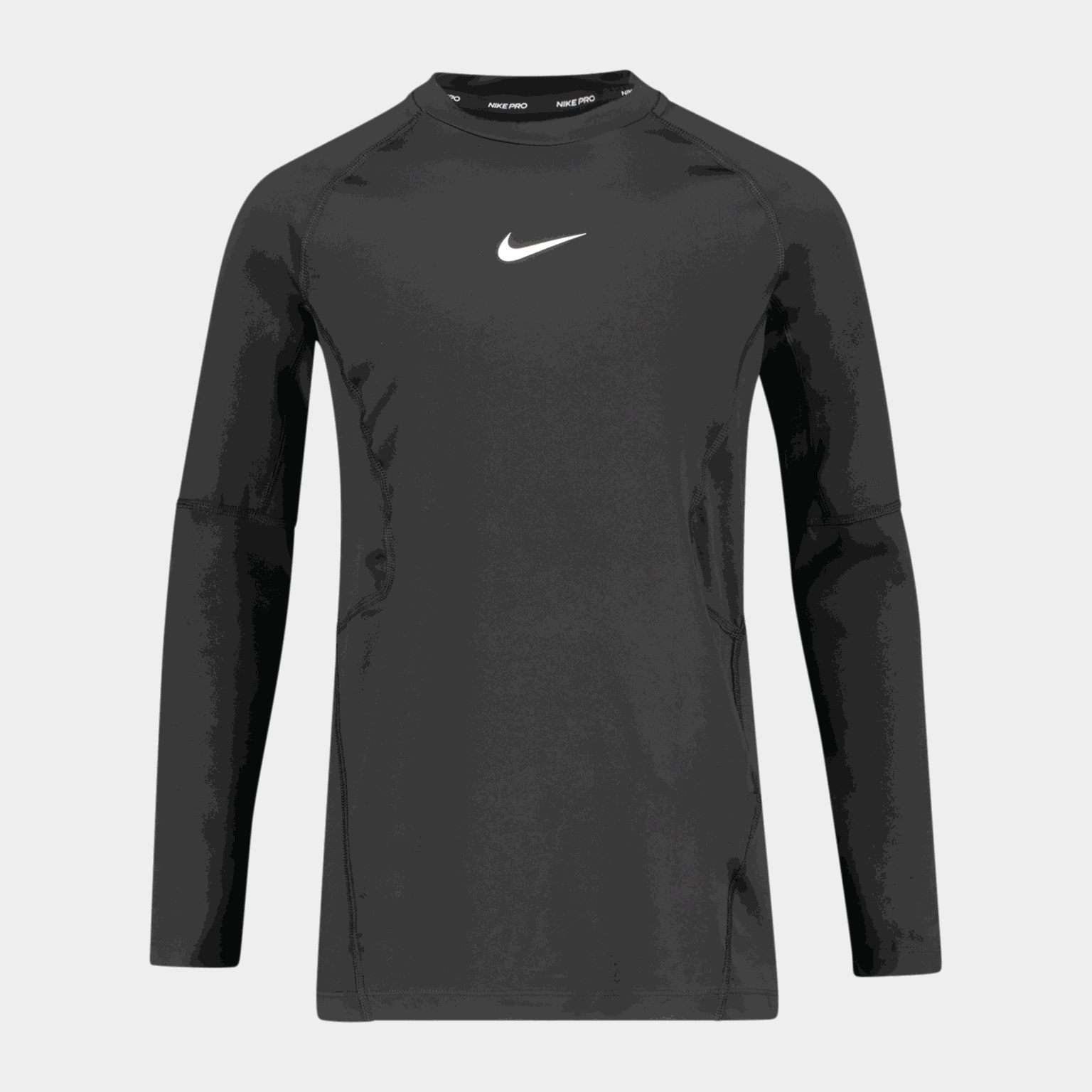  Nike Pro Big Dri-FIT edzőpulóver, gyerek méret - fekete