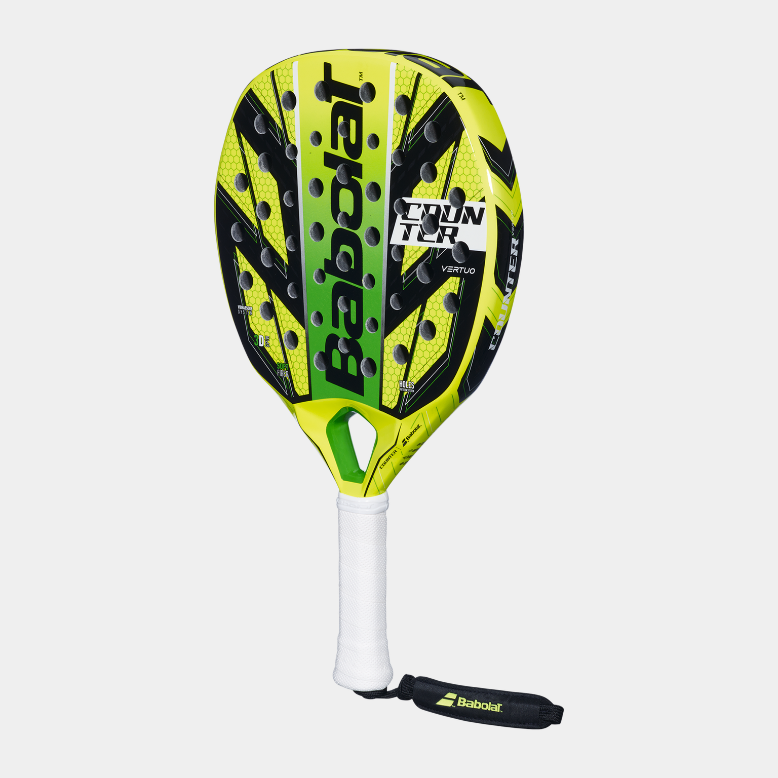  Vertuo Counter 2023 Unisex Padelracket voor beginners – Geel