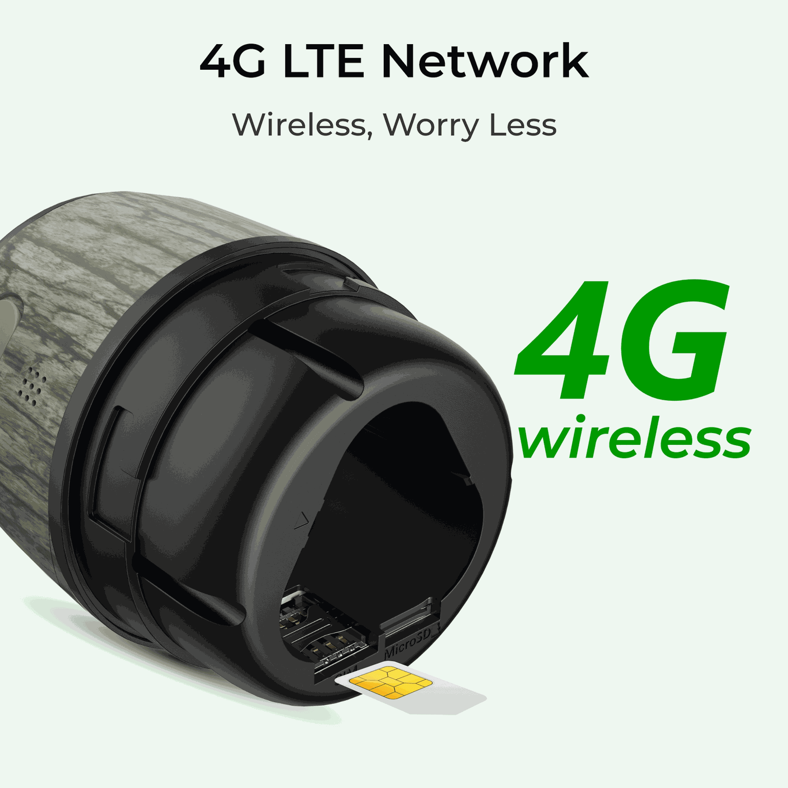 Reolink GO Plus Camo, kamera zasilana bateryjnie 4G -