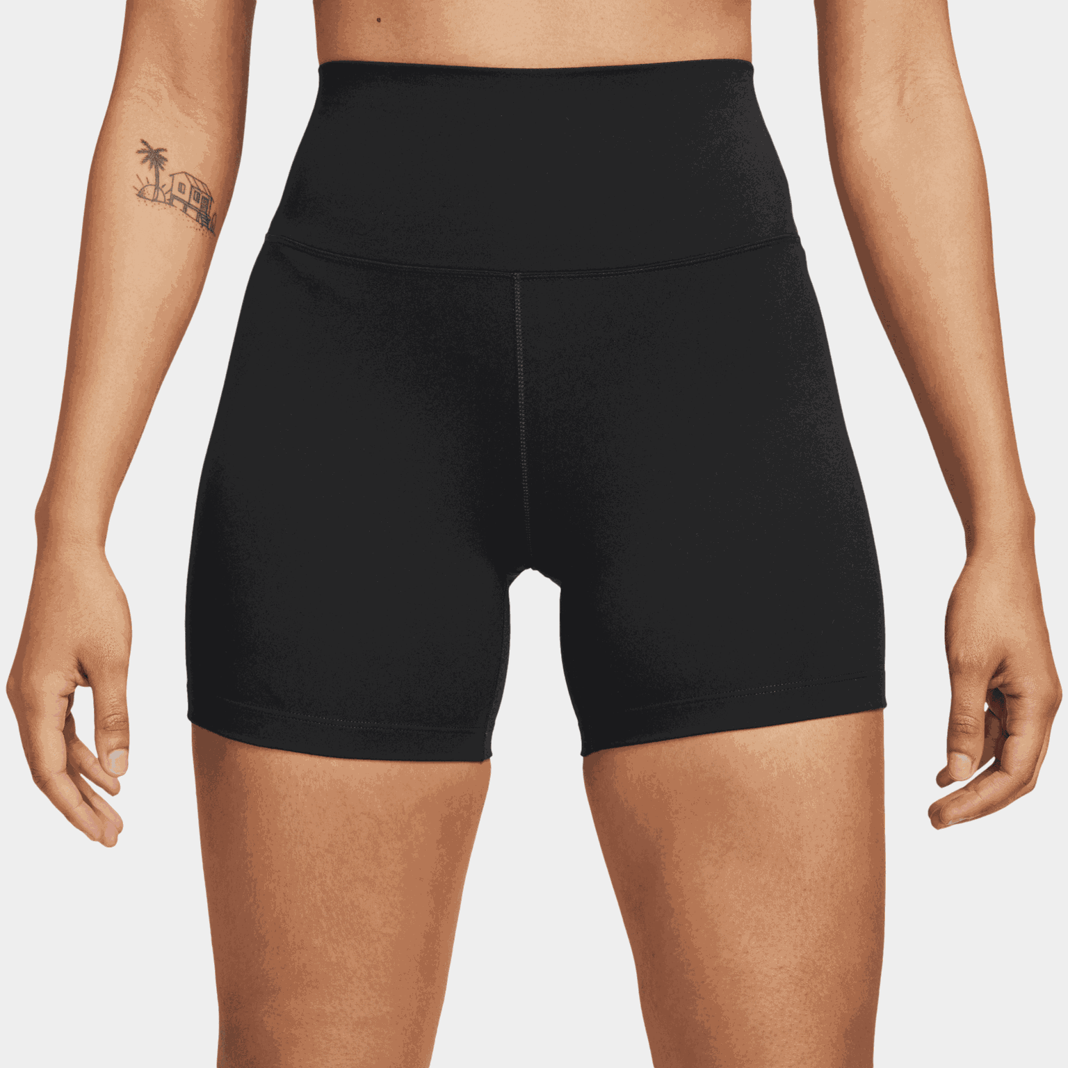 Dri-FIT One High Rise 5in Short, treningsshorts, dame - Svart