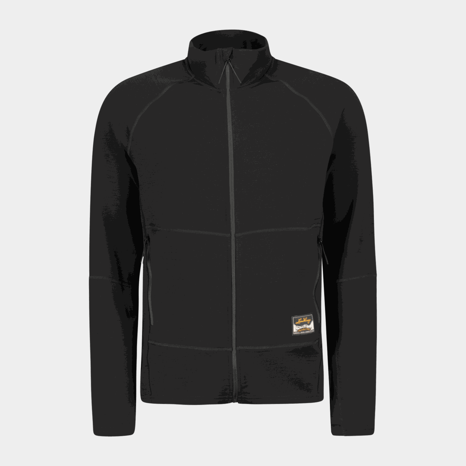 Tived merinowollen jas met rits, maat M, Wolljacke