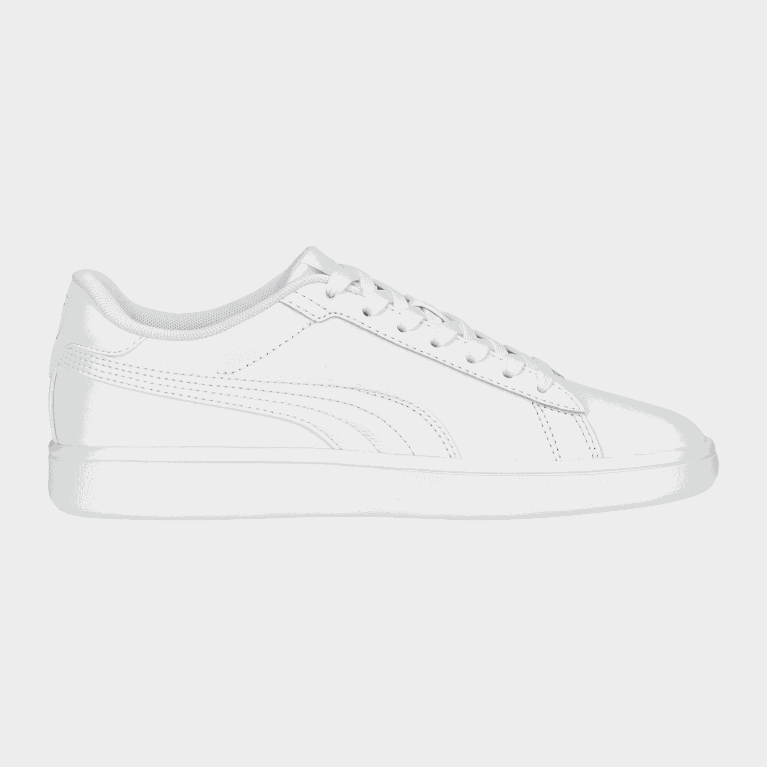 Puma Smash 3.0 L Junior sneakers - wit
