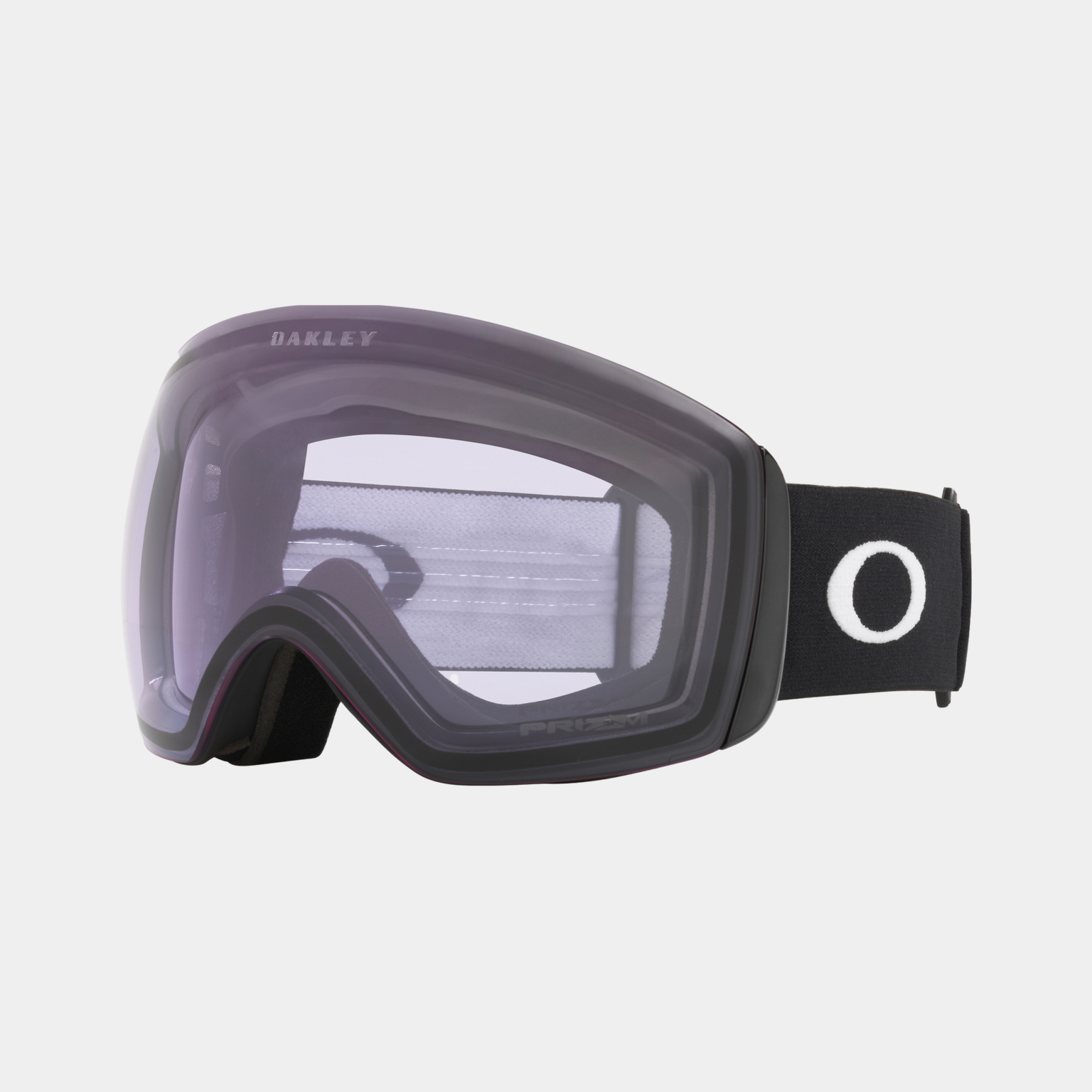  Maschera da sci Flight Deck L nera opaca con lenti Prizm Clear 24/25, maschera da sci unisex per terreni alpini – Nera