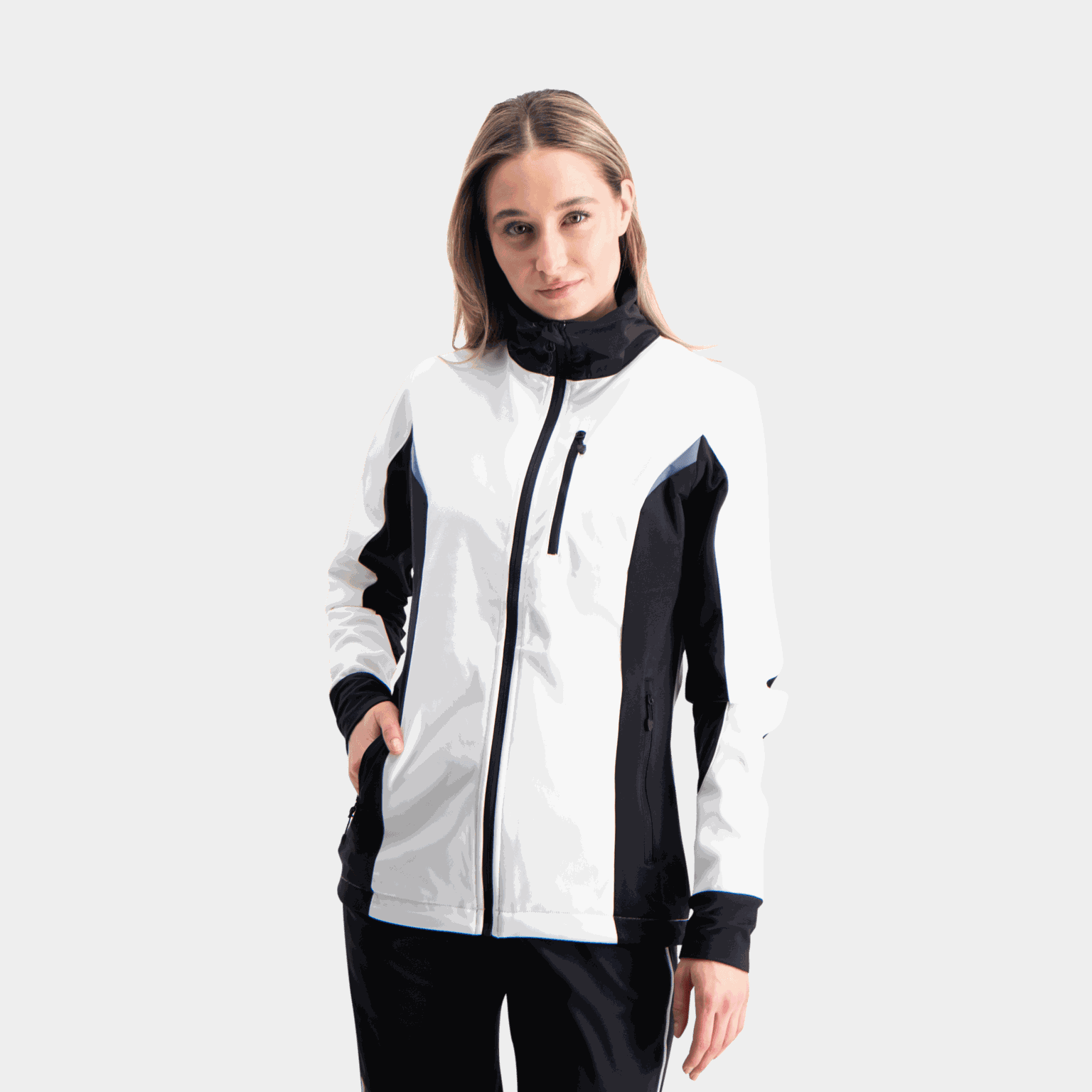 Loftet Jacket 23/24, langrennsjakke, dame - Hvit