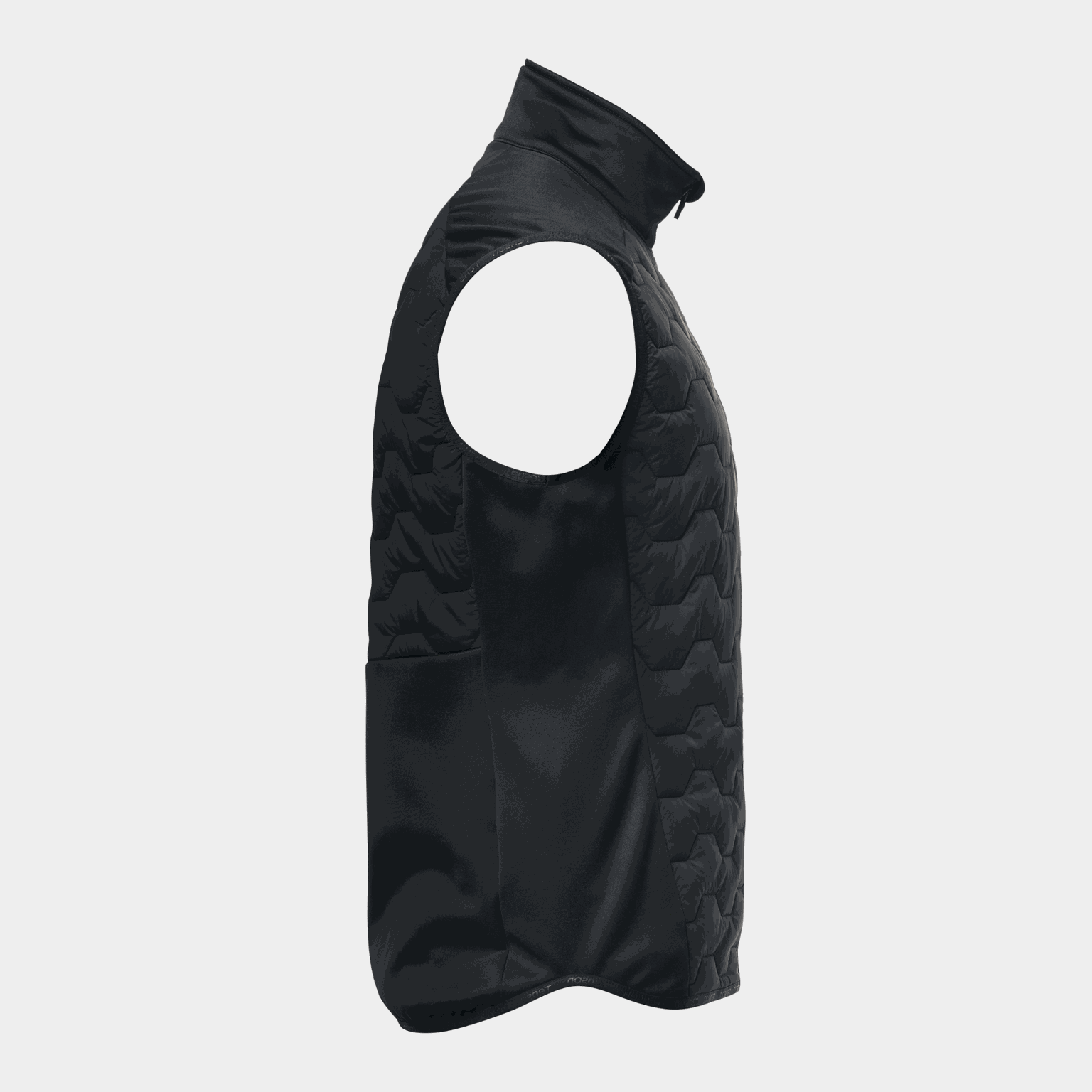  Gilet a mezza gamba Alpine Teton Hybrid 24/25 da uomo - Nero