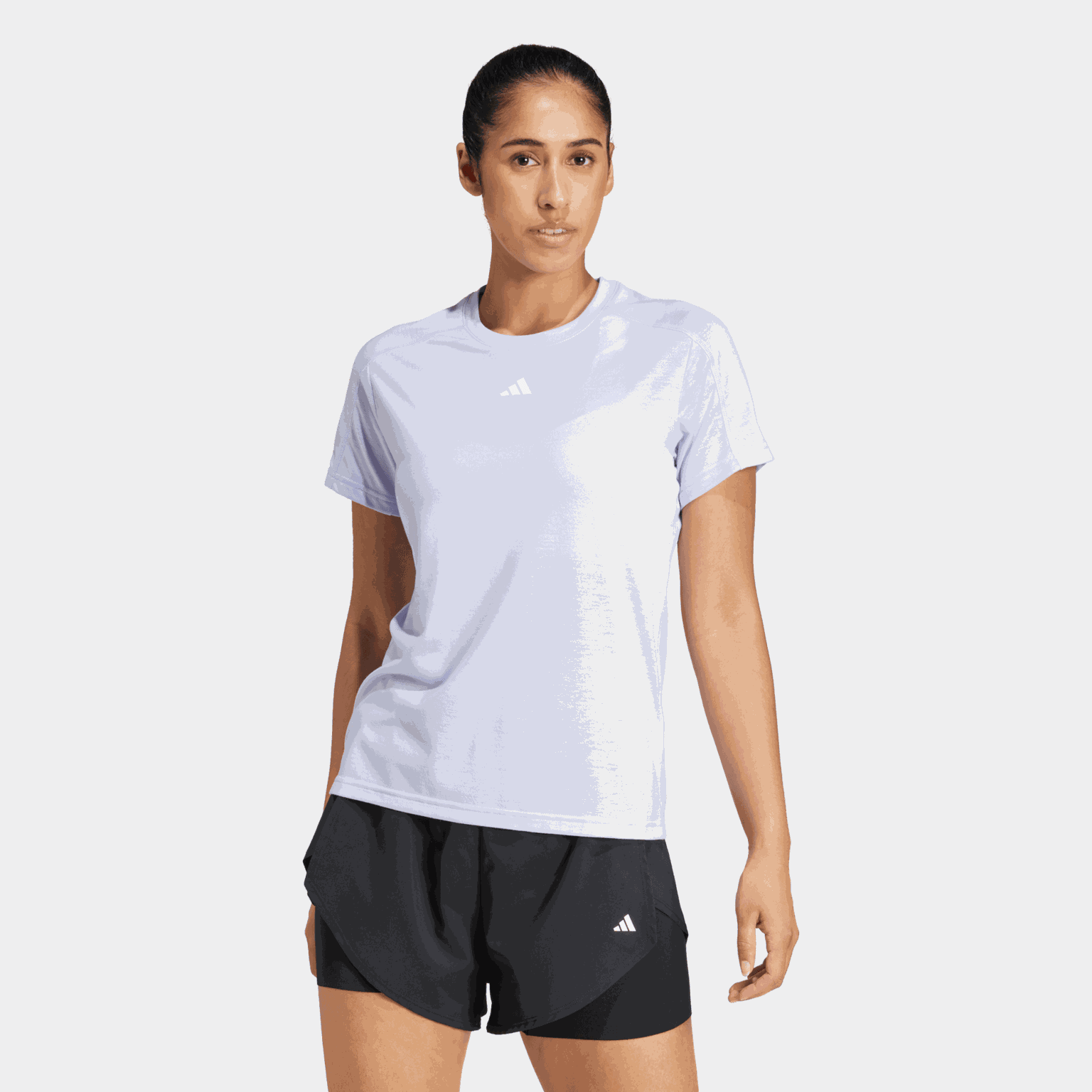 Train Essentials Minimal Branding Crewneck T-Shirt, t-skjorte, dame