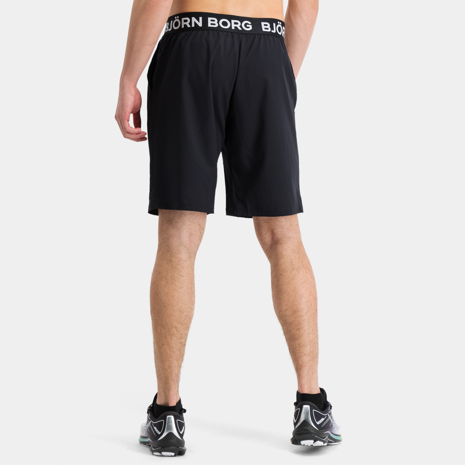  Borg shorts, heren trainingsbroekje, zwart