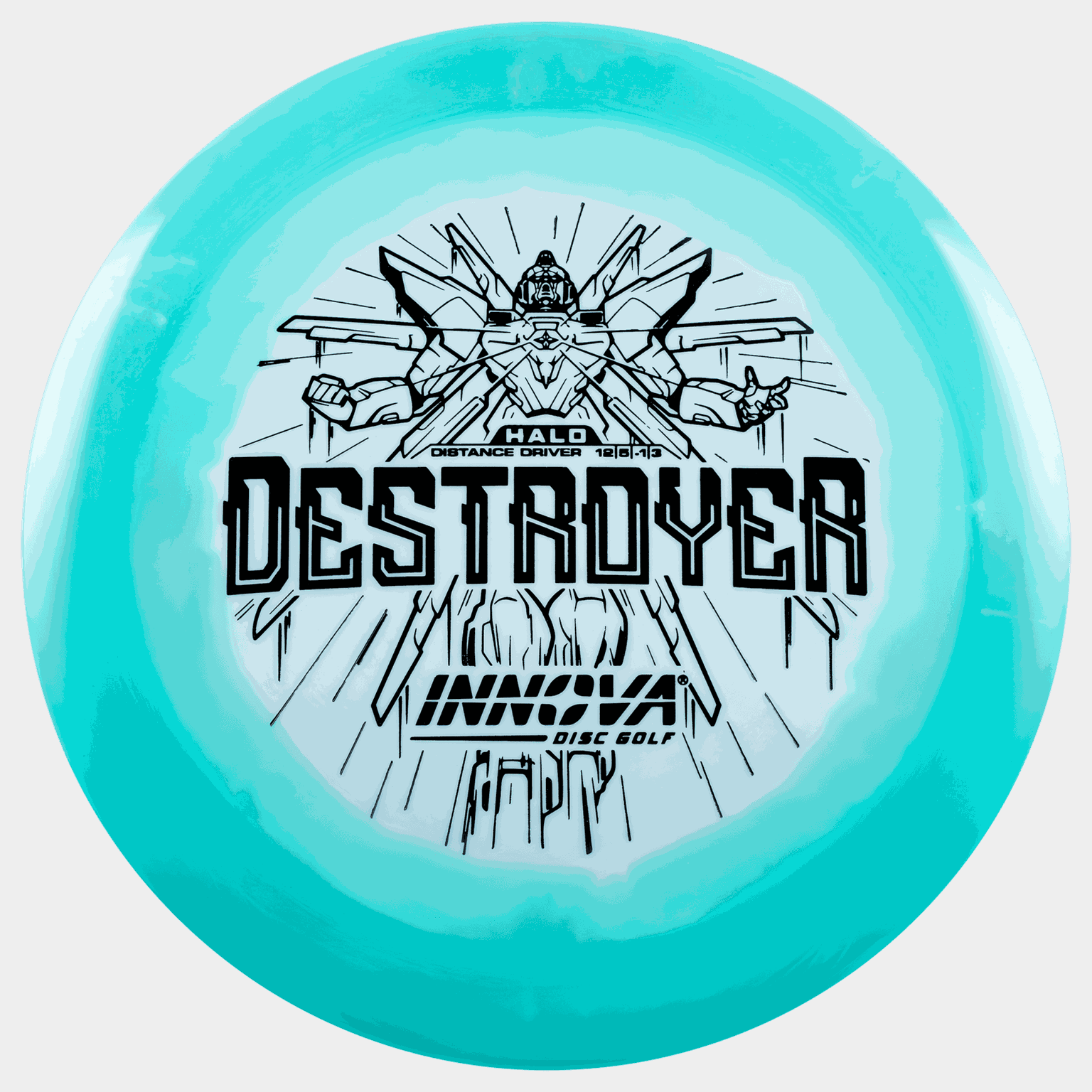 Halo Star Destroyer Distance Driver (173-175g) - Assorted, driver, frisbeegolf - Flerfarget
