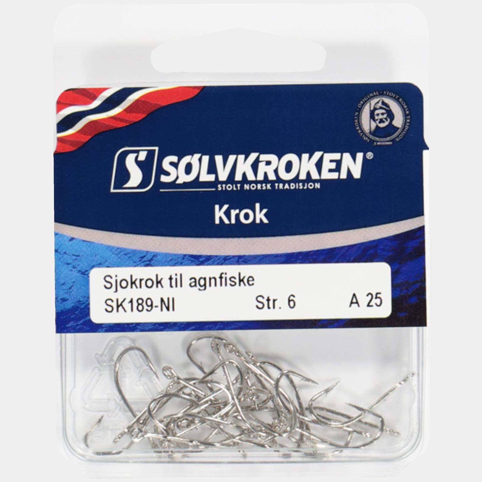  Háčky na návnadu SK189U-NI (20-25 kusů) –
