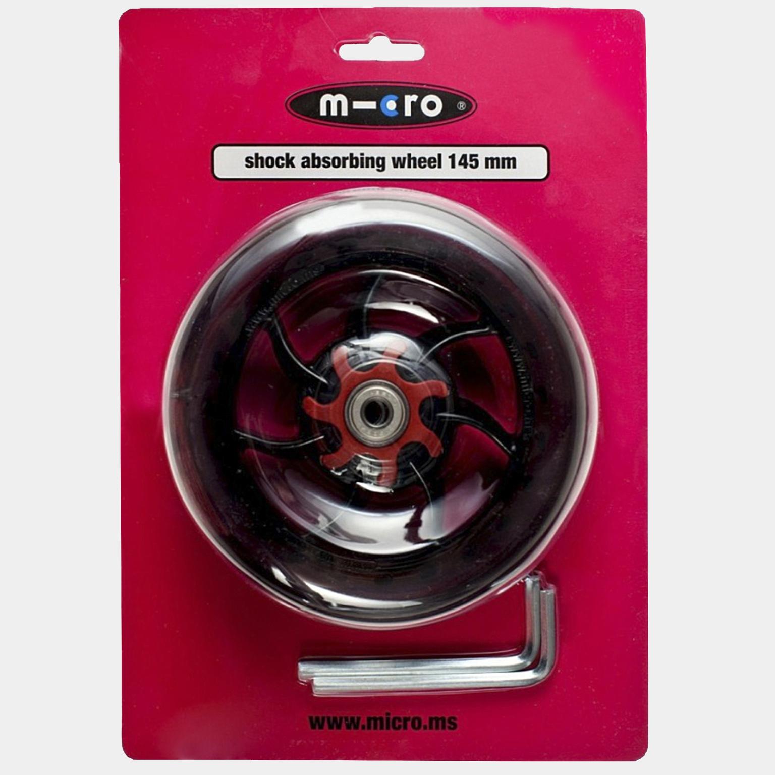 Micro wheel 145mm shock absorbing (Speed+) - Hvit