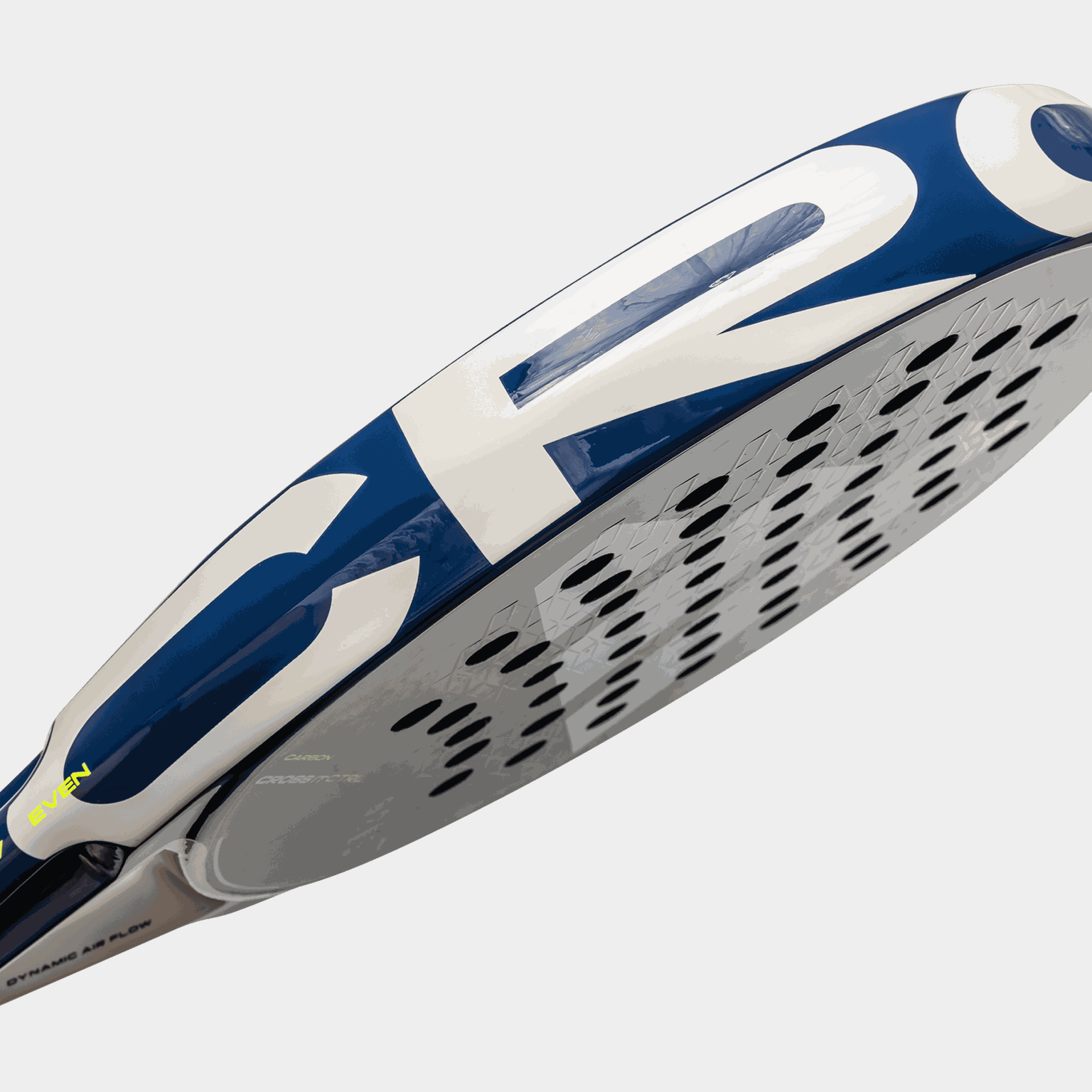  Padelová raketa Cross It Carbon Control 3.4, pro pokročilé hráče, unisex - černá