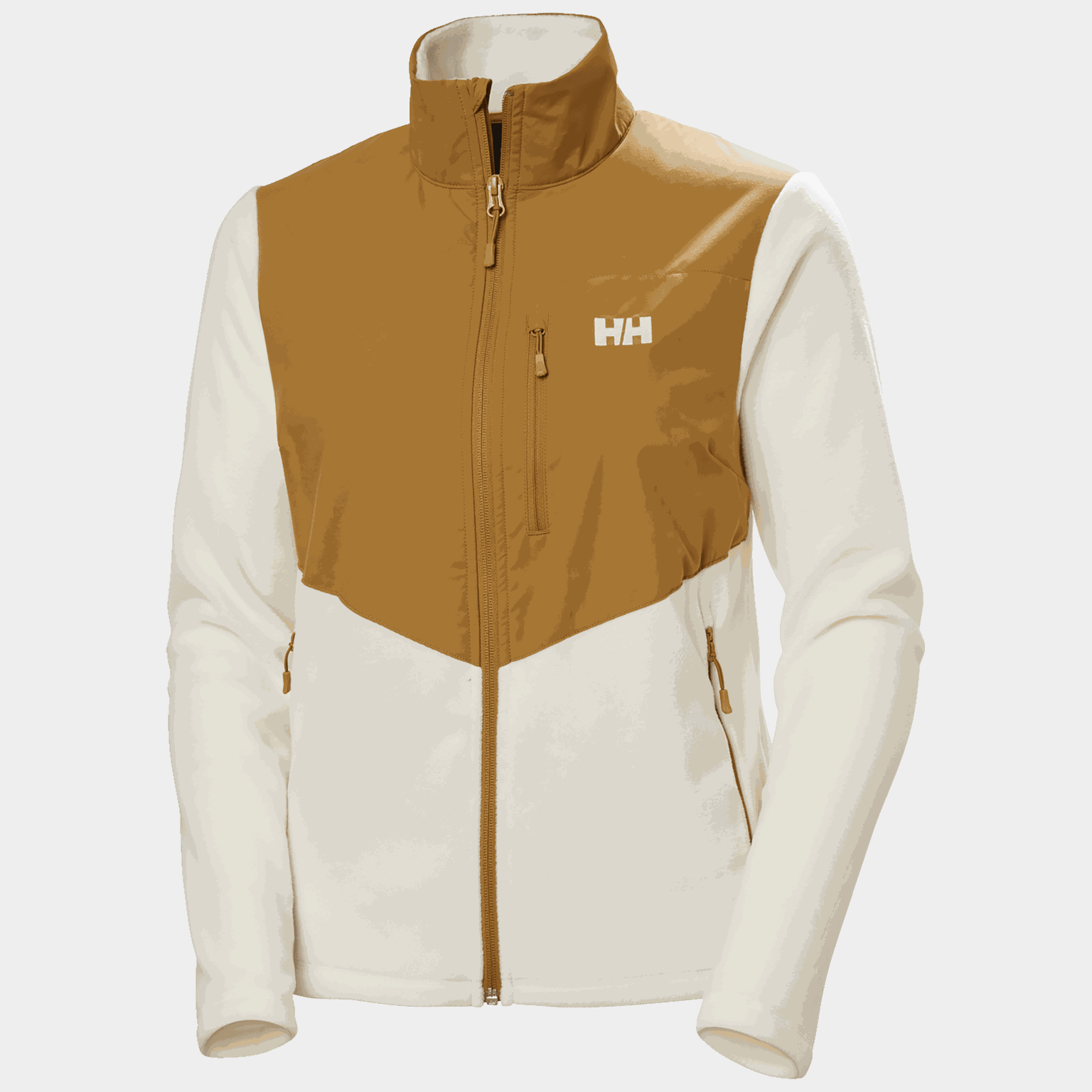 Jaqueta feminina de fleece com estampa Daybreaker Block