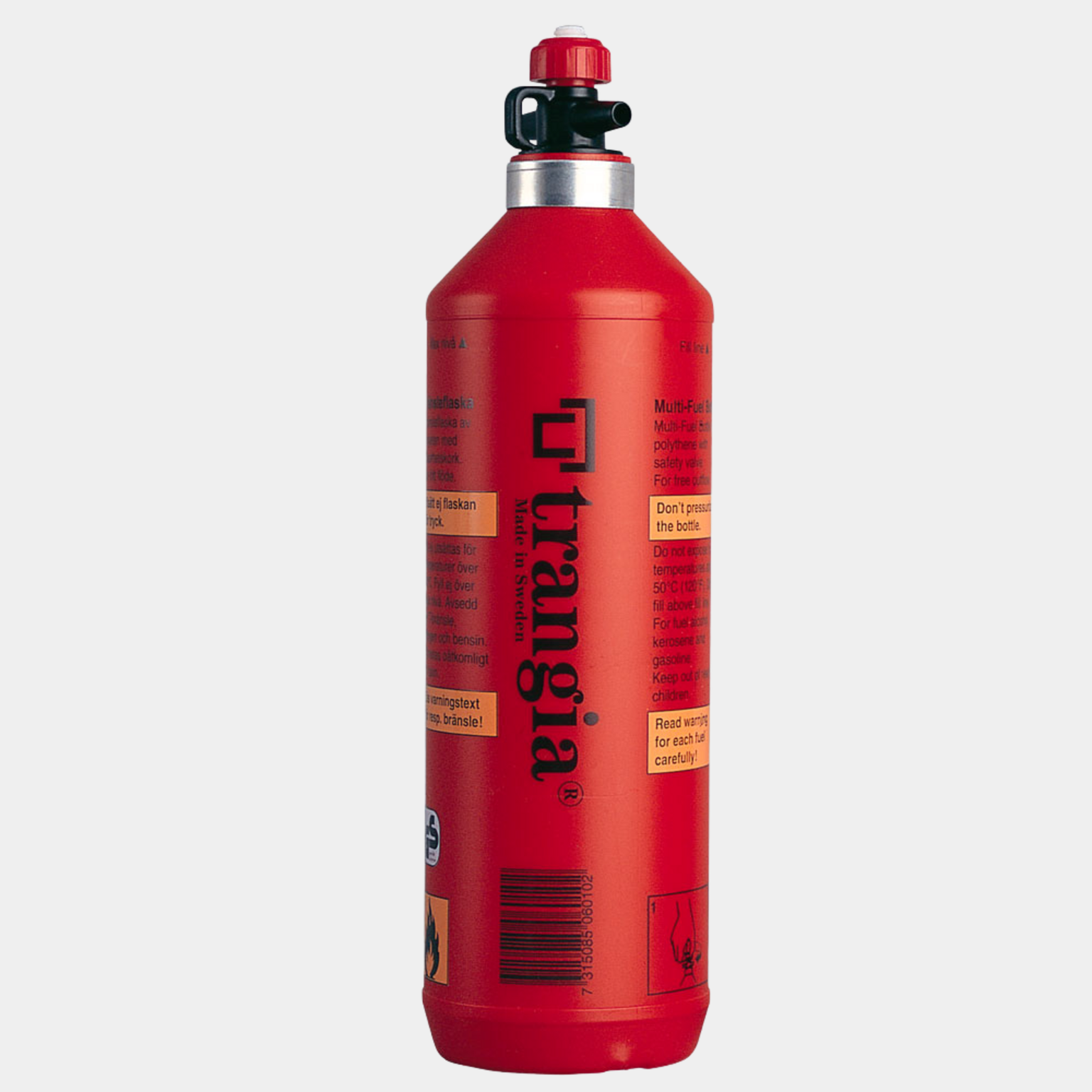  Trangia 1 litra degvielas cilindrs - sarkans