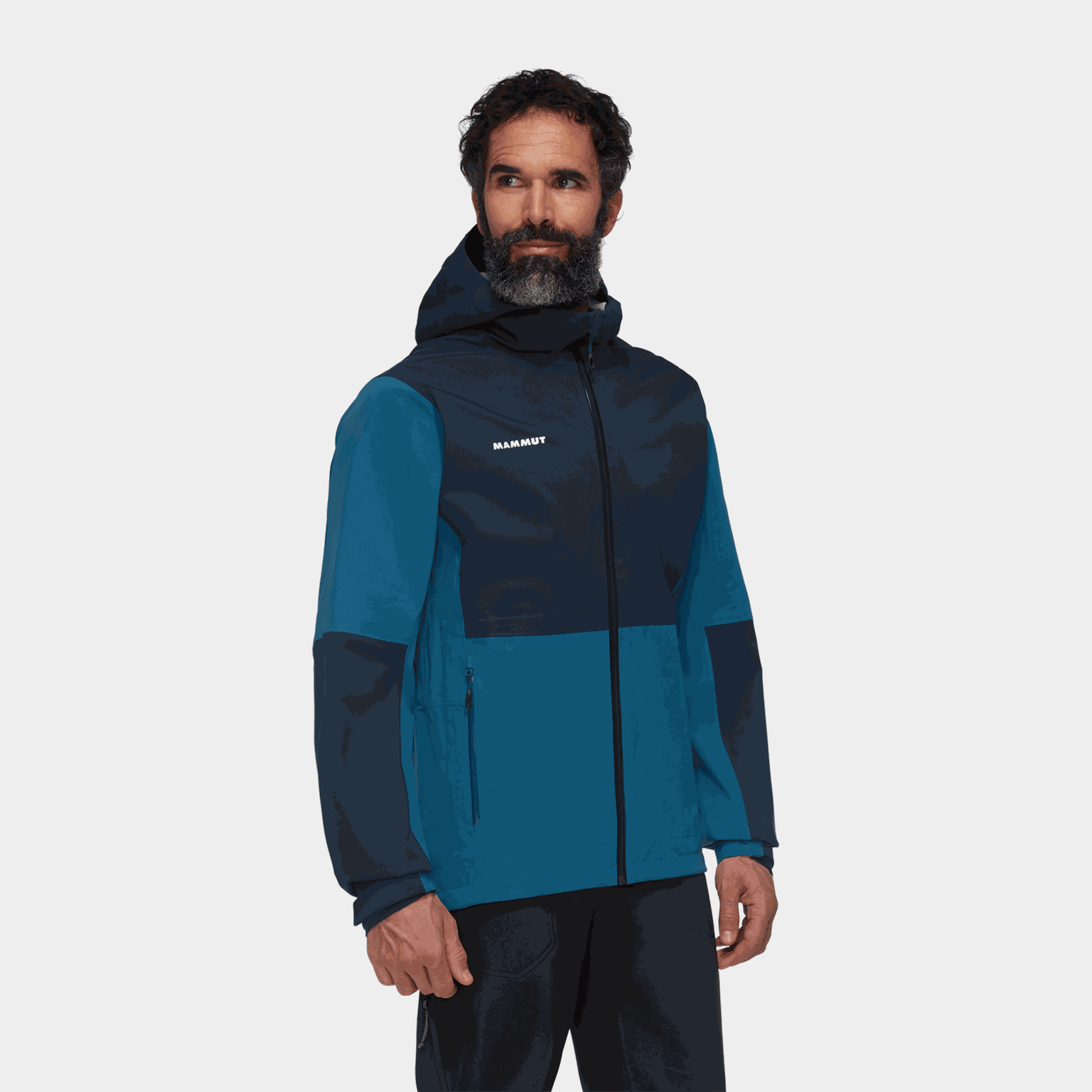 Linard Guide Hs Hooded Jacket, skalljakke, herre - Blå