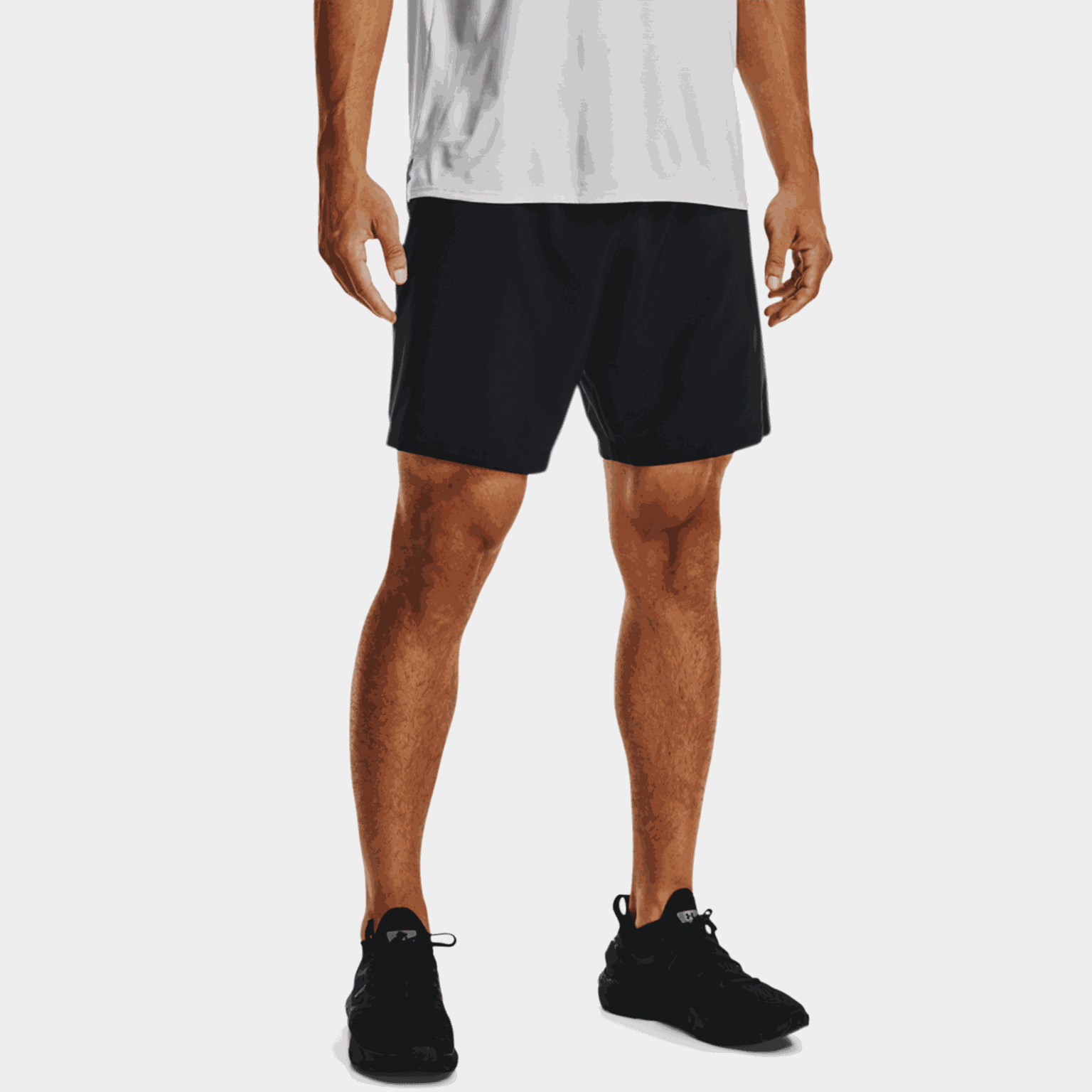 Woven Graphic Shorts, treningsshorts, herre - Svart