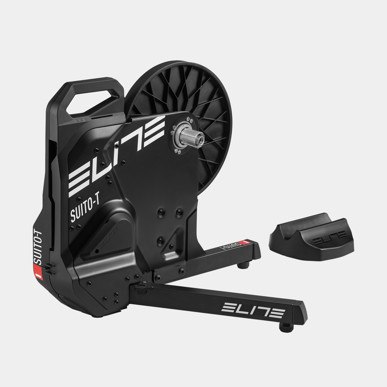 Elite Suito - T, fitnessfiets - zwart