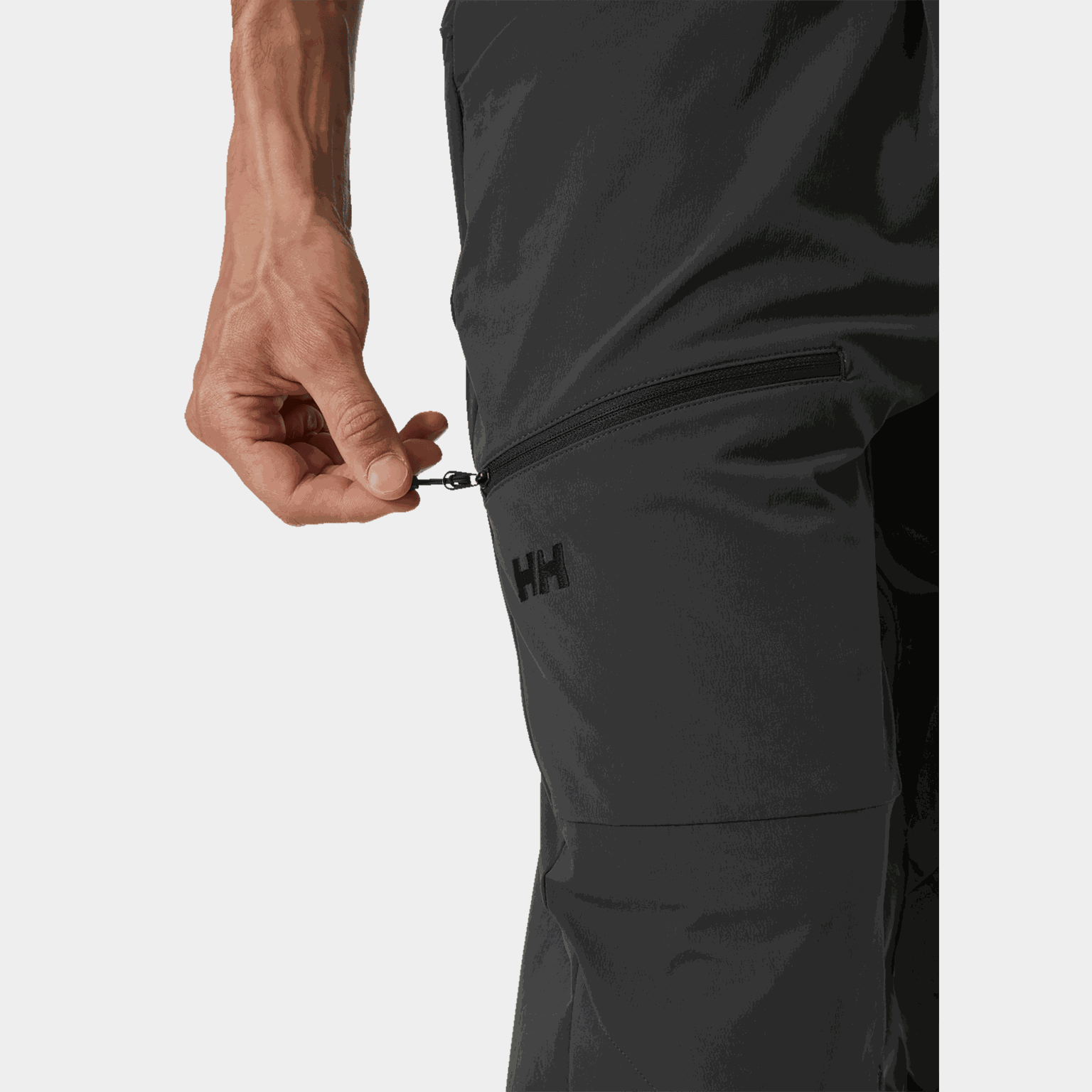 Blaze Softshell Pant, softshellbukse, herre - Grå
