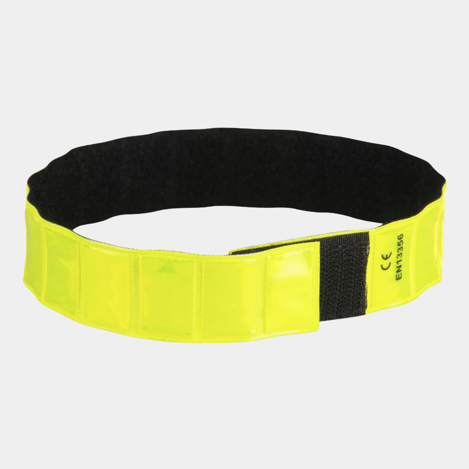  Fita refletora com fecho de velcro – amarela
