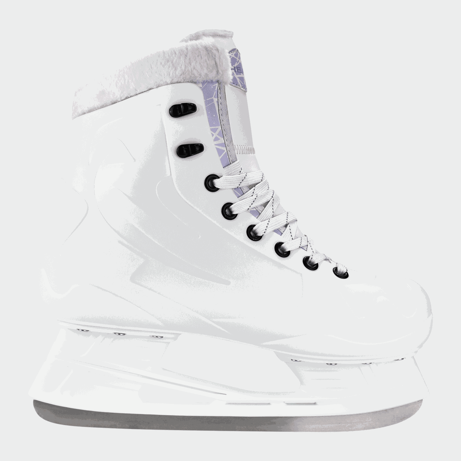 Verwarmde ijsschaatsen - Maat 24/25, dames hockeyschoenen - wit