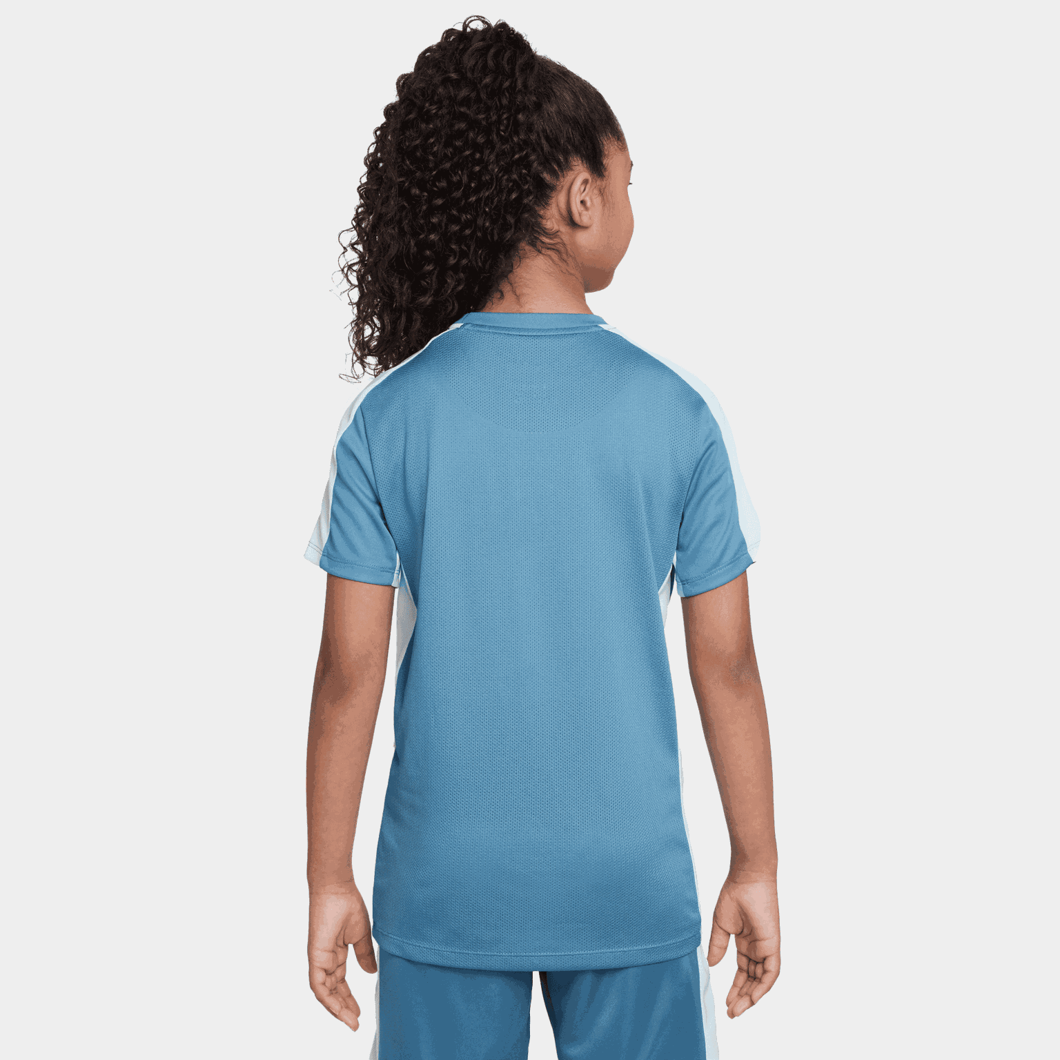  Camiseta de manga curta Trophy23 Dri-FIT para meninos e meninas - Azul