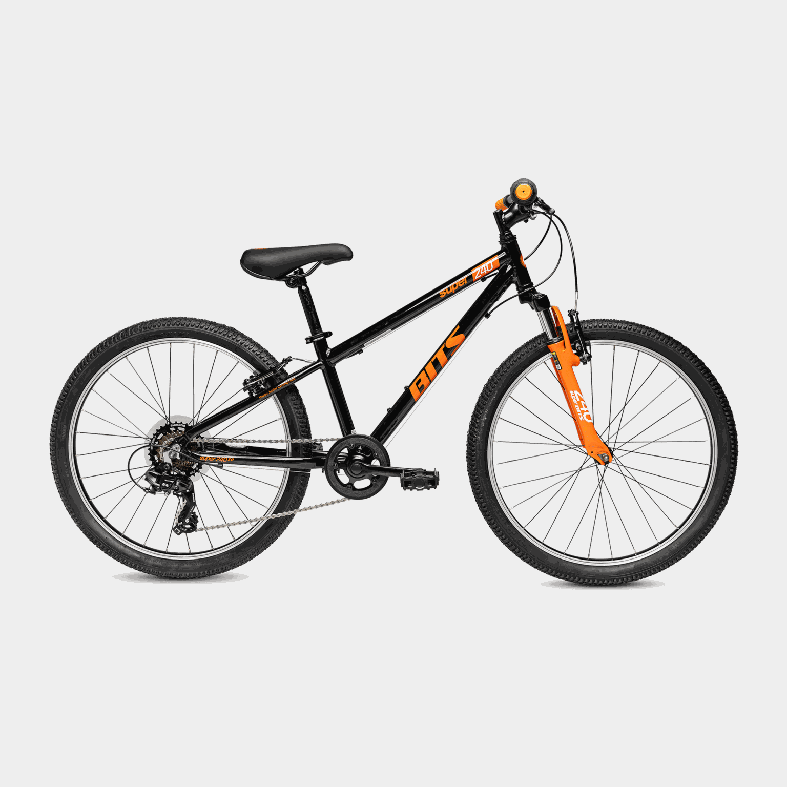 Super 240 Alu 25, VTT Junior - Noir