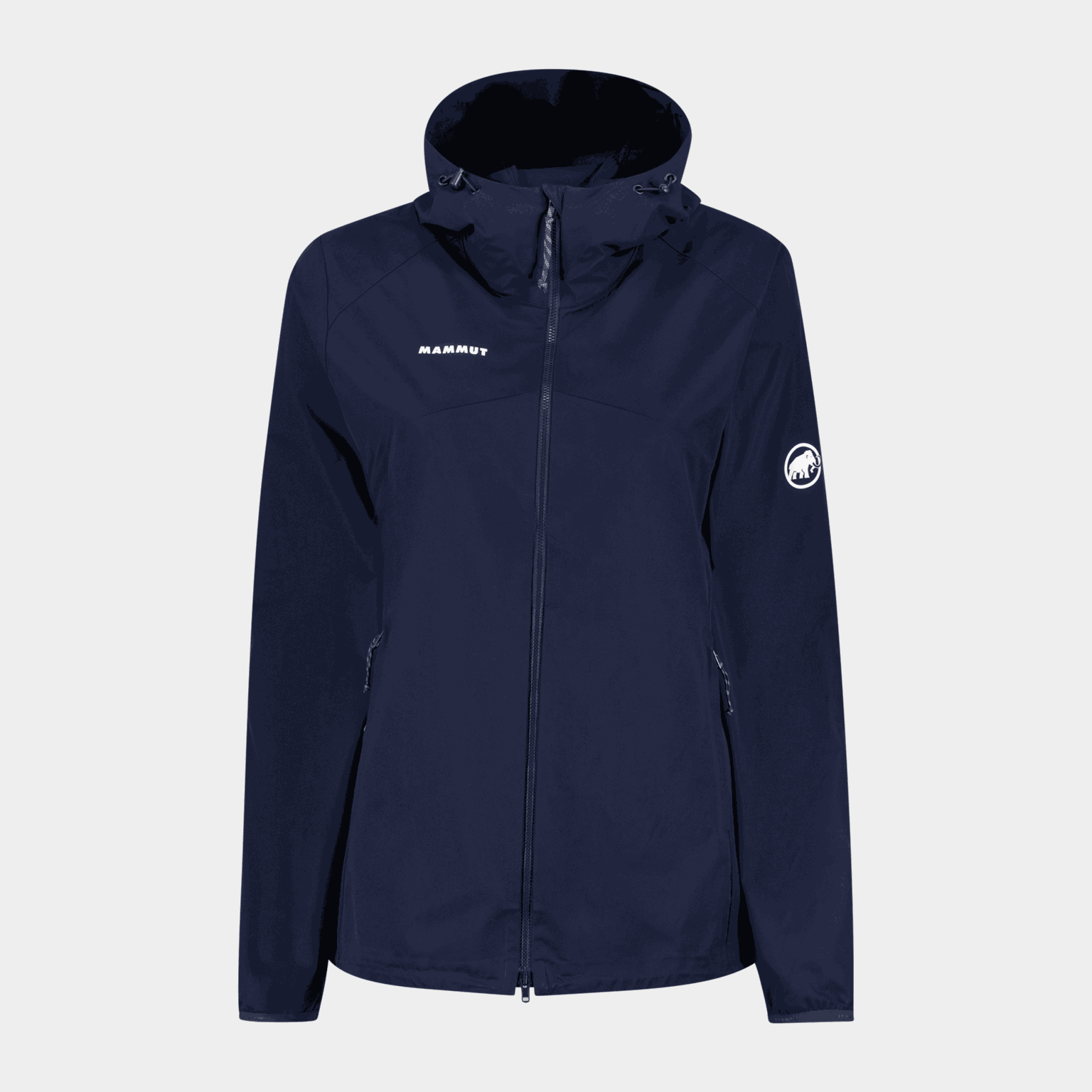  Jaqueta feminina softshell Granite So W com capuz - azul escuro