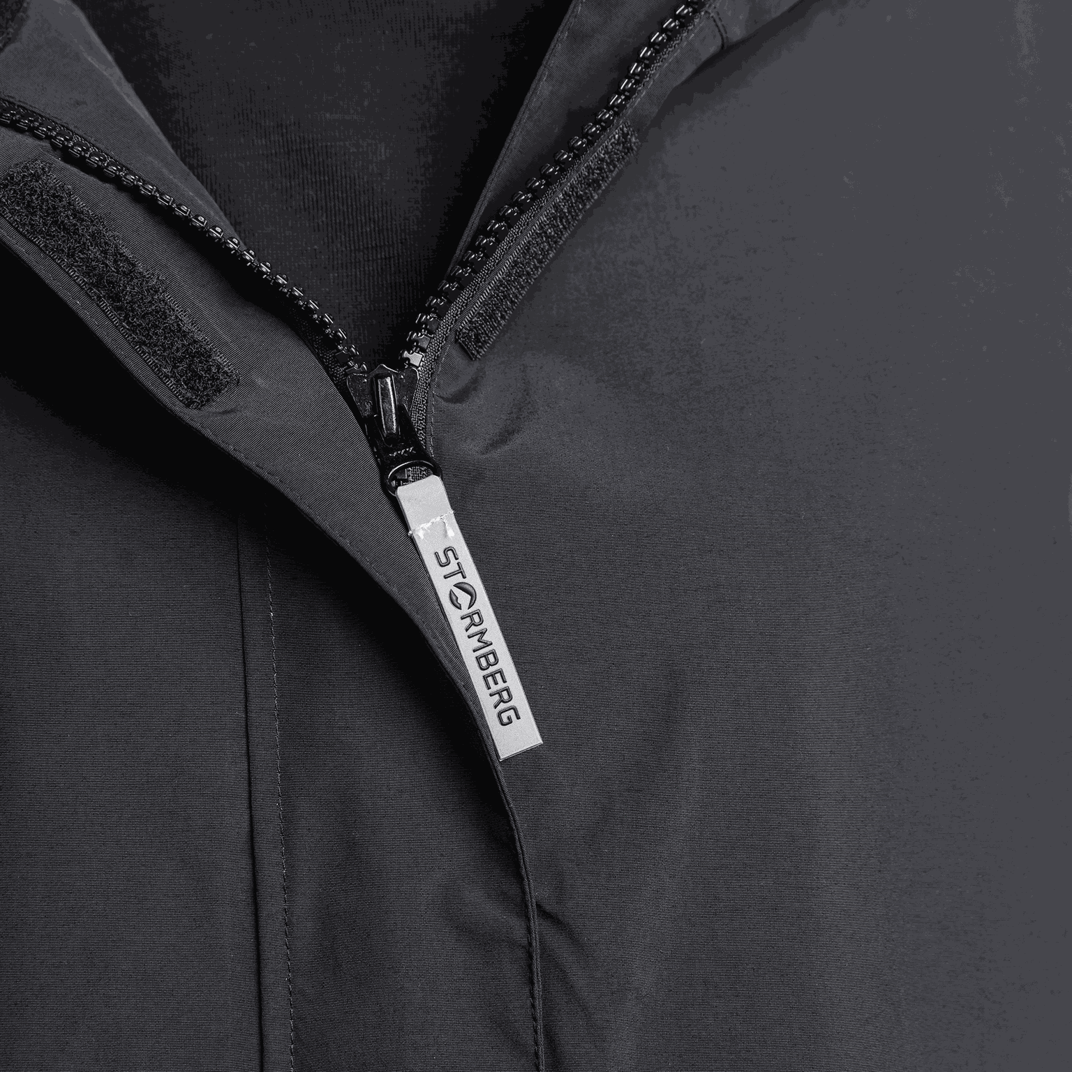  Uddevalla Recycled Parka, damska kurtka wodoodporna – czarna