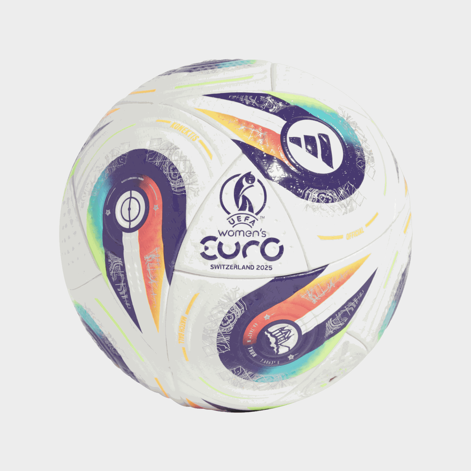  EURO25 PRO, fotbal - bílý