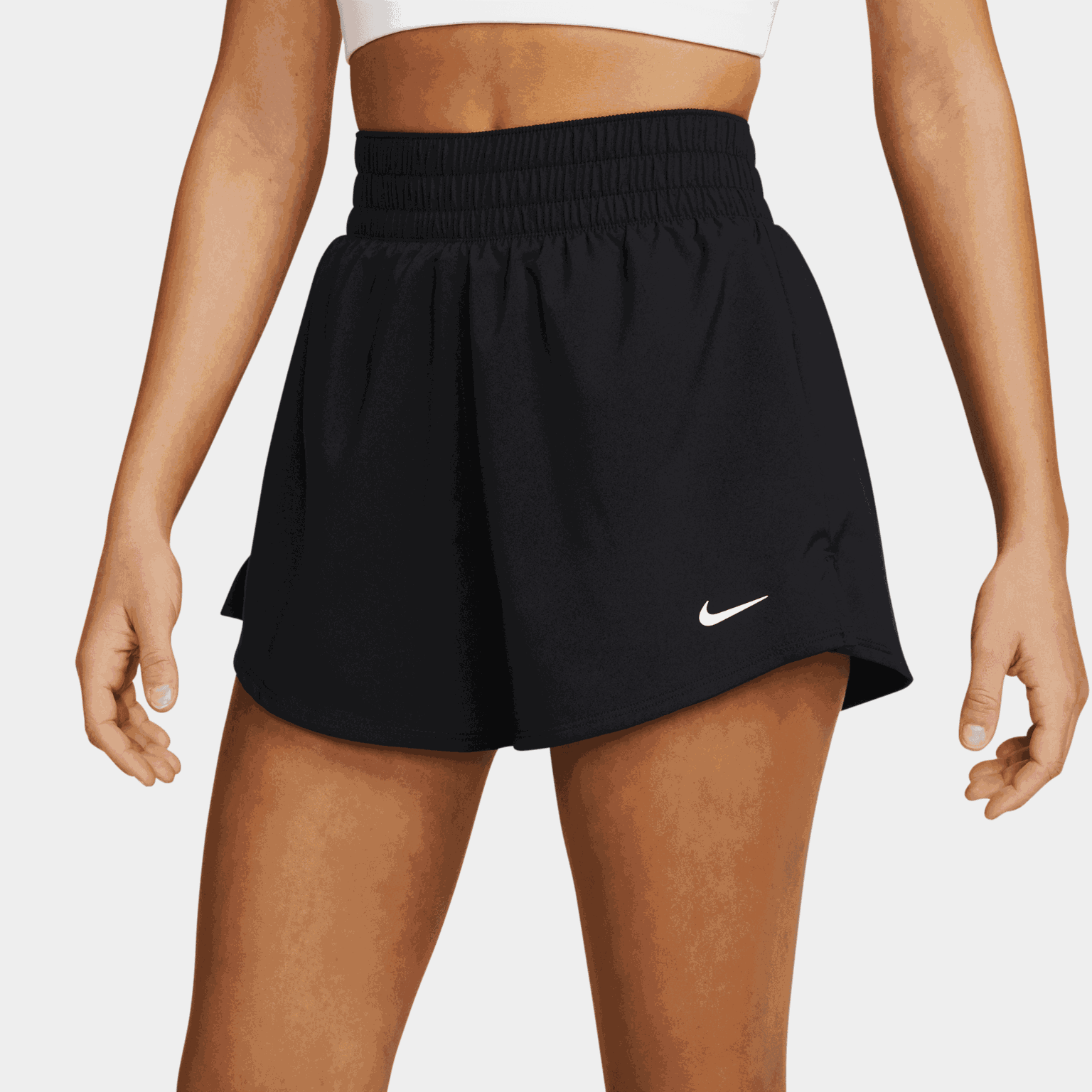 Damskie spodenki treningowe One Dri-FIT 2 w 1 z wysokim stanem (7,6 cm)