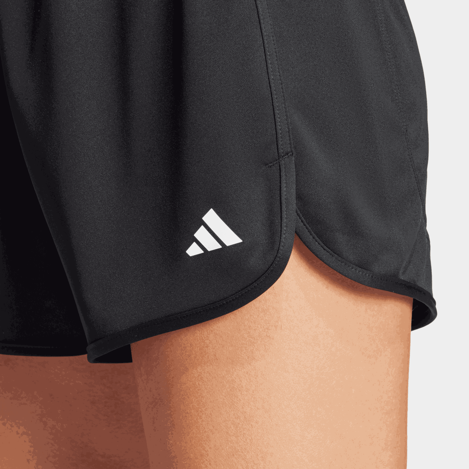 Pacer Essentials Knit High-Rise Shorts, treningsshorts, dame - Svart